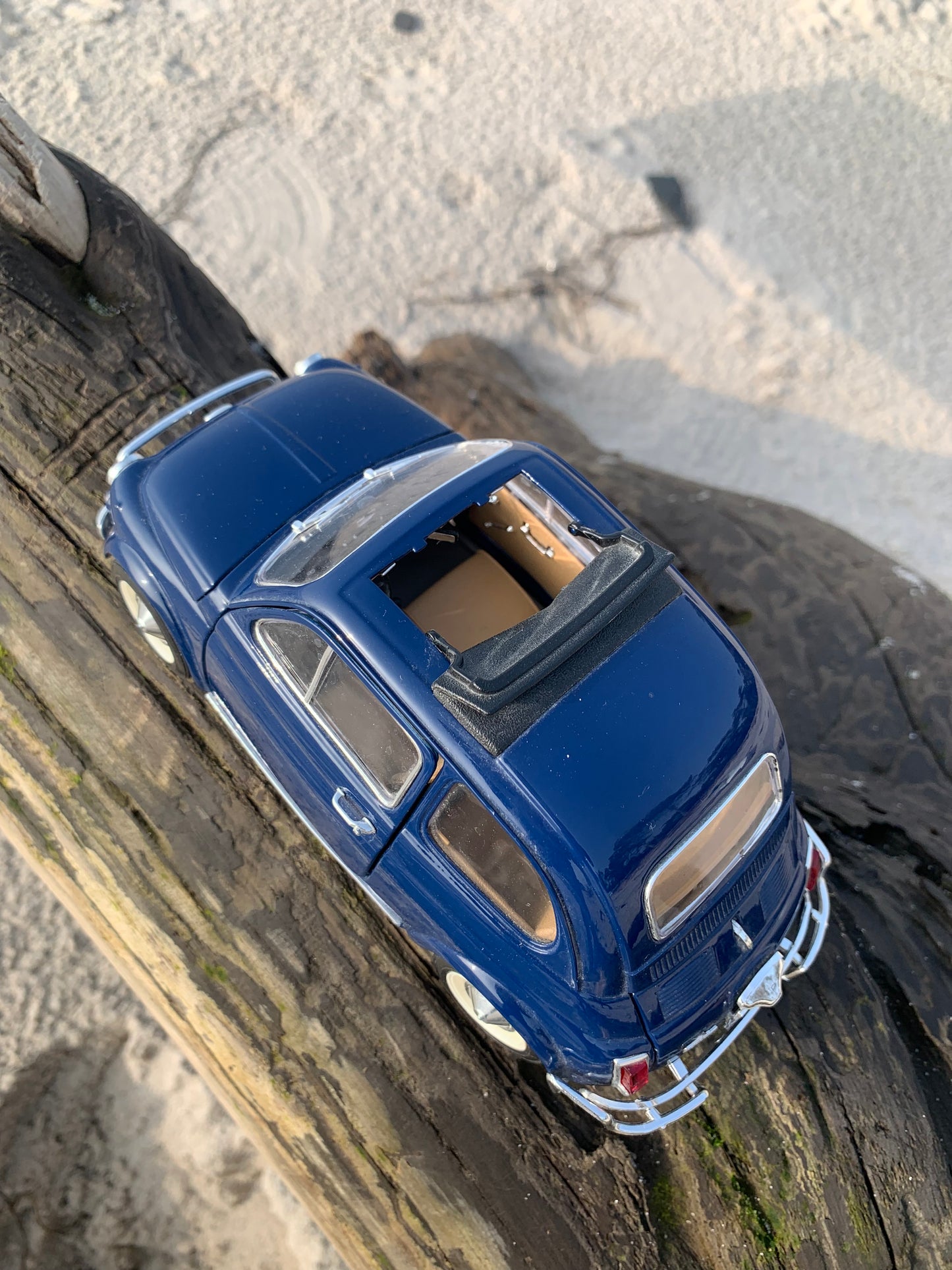 Fiat 500 – Blau