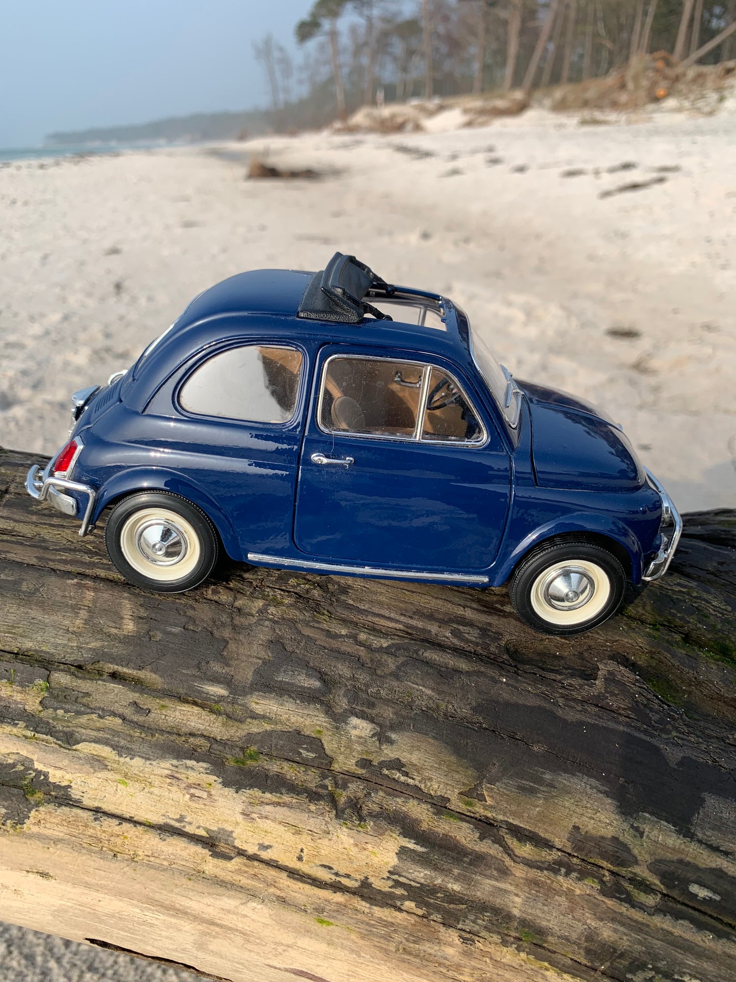 Fiat 500 – Blau