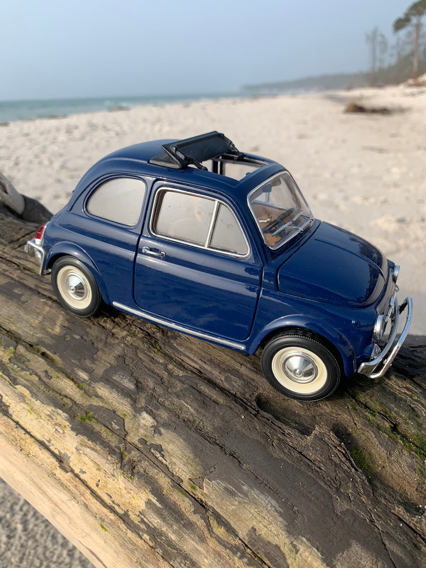 Fiat 500 – Blau
