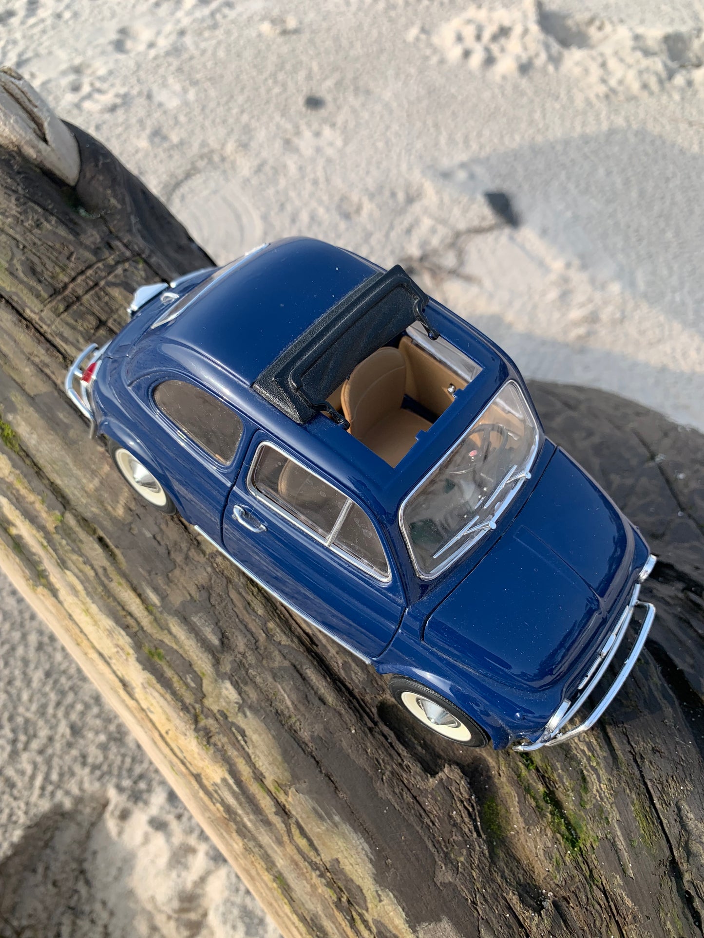 Fiat 500 – Blau