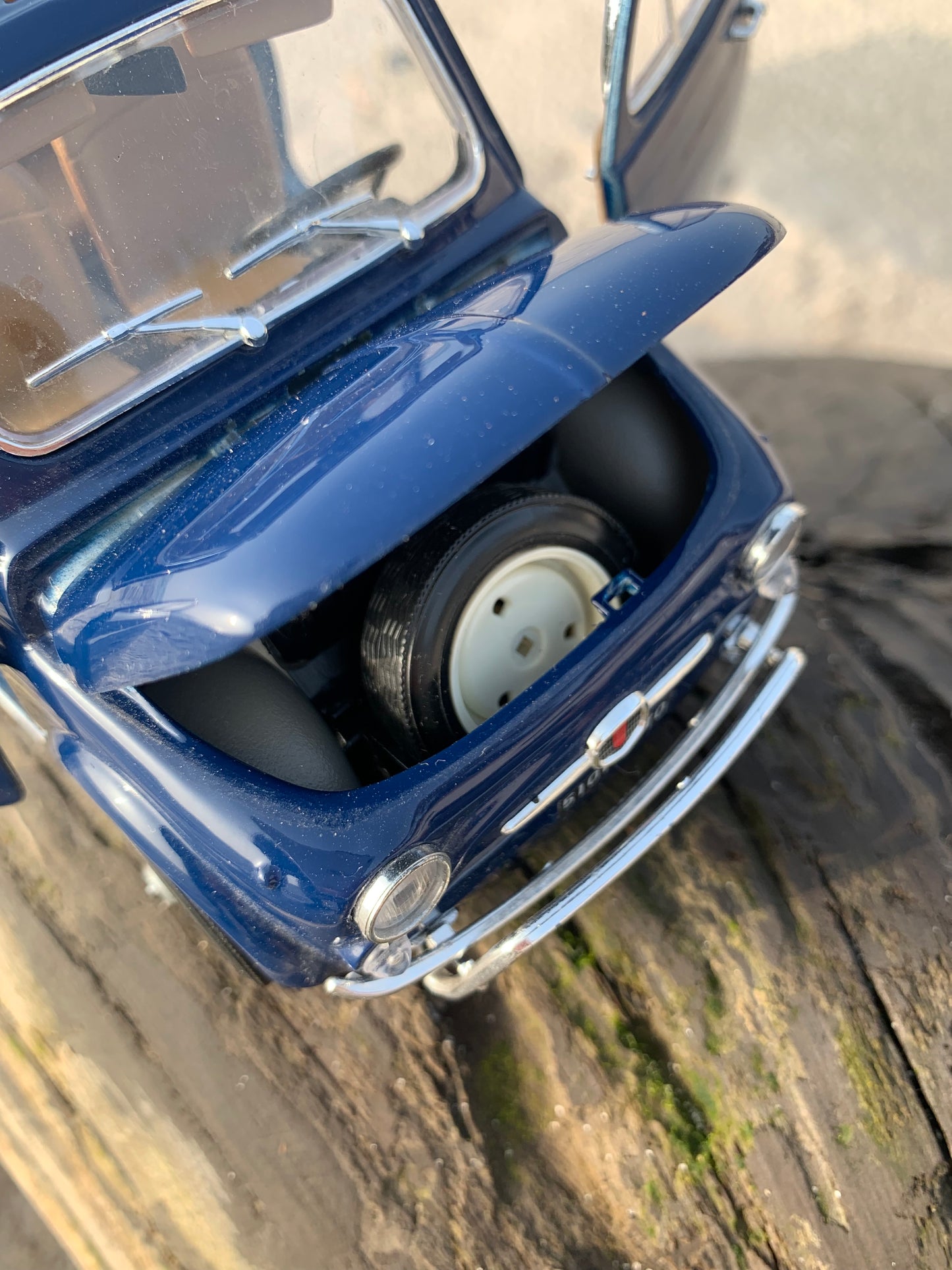 Fiat 500 – Blau
