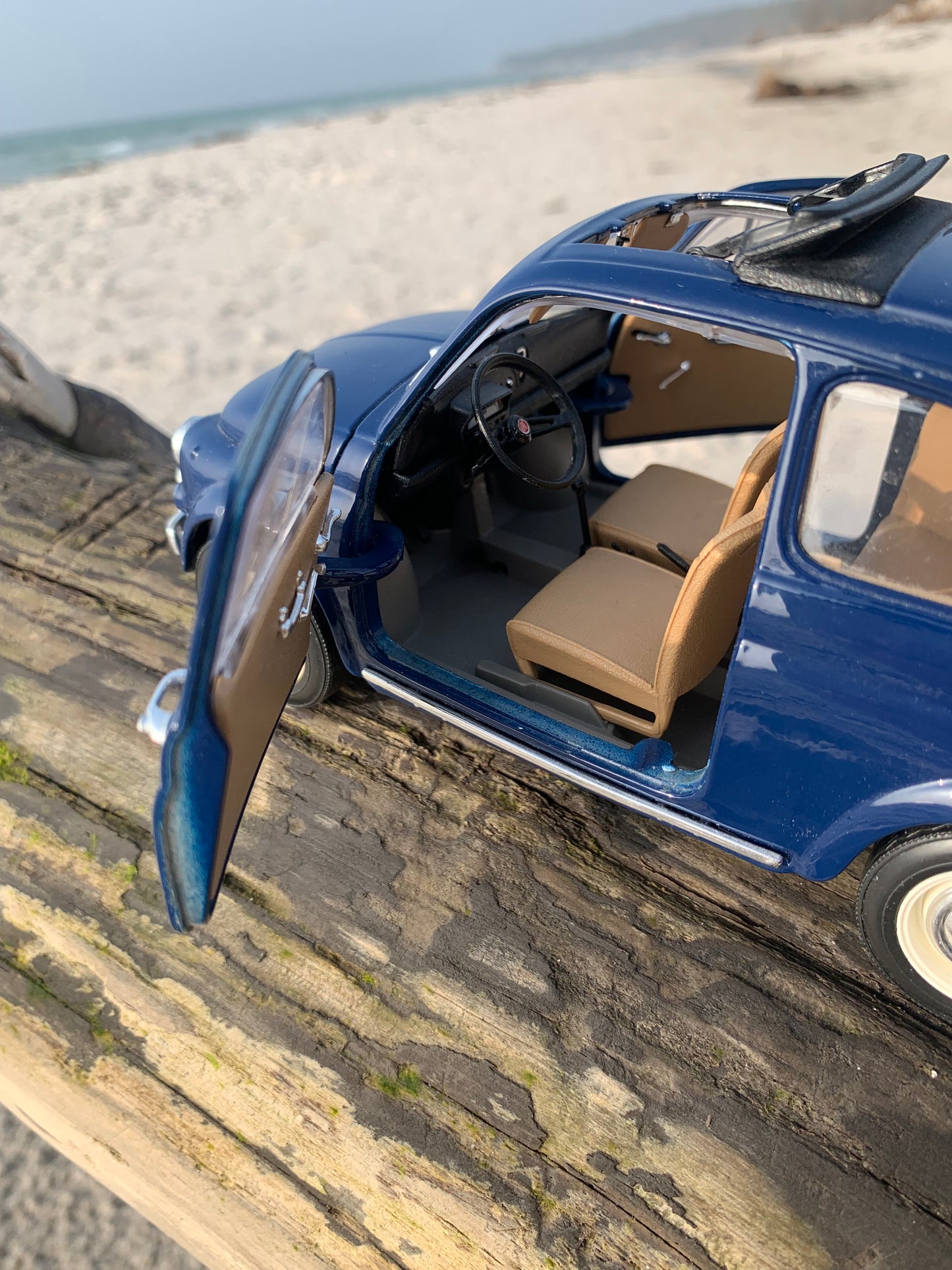 Fiat 500 – Blau