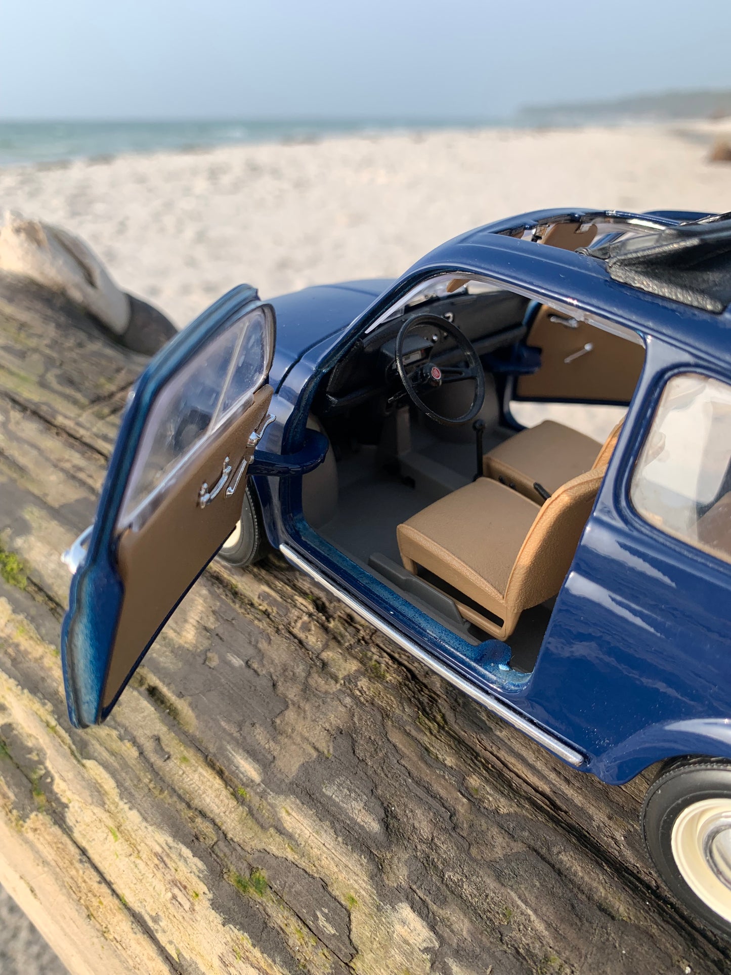 Fiat 500 – Blau