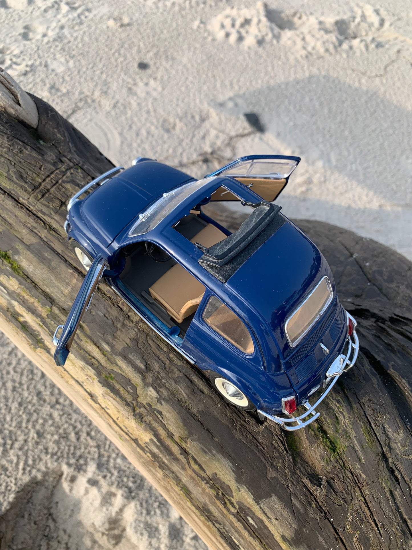 Fiat 500 – Blau
