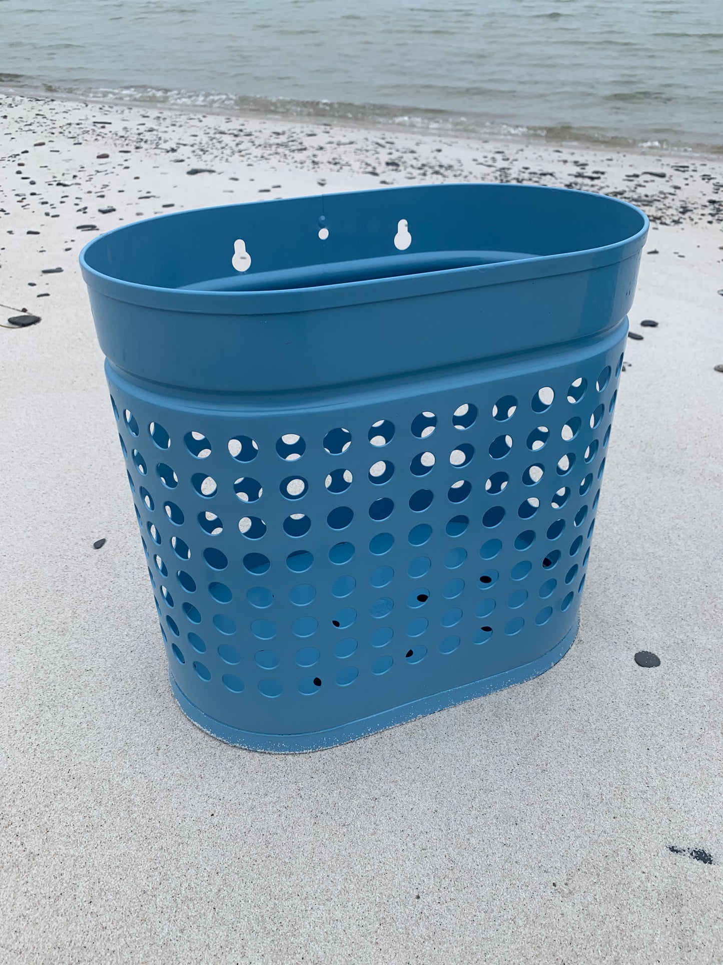 Industrieabfallbehälter – Blau