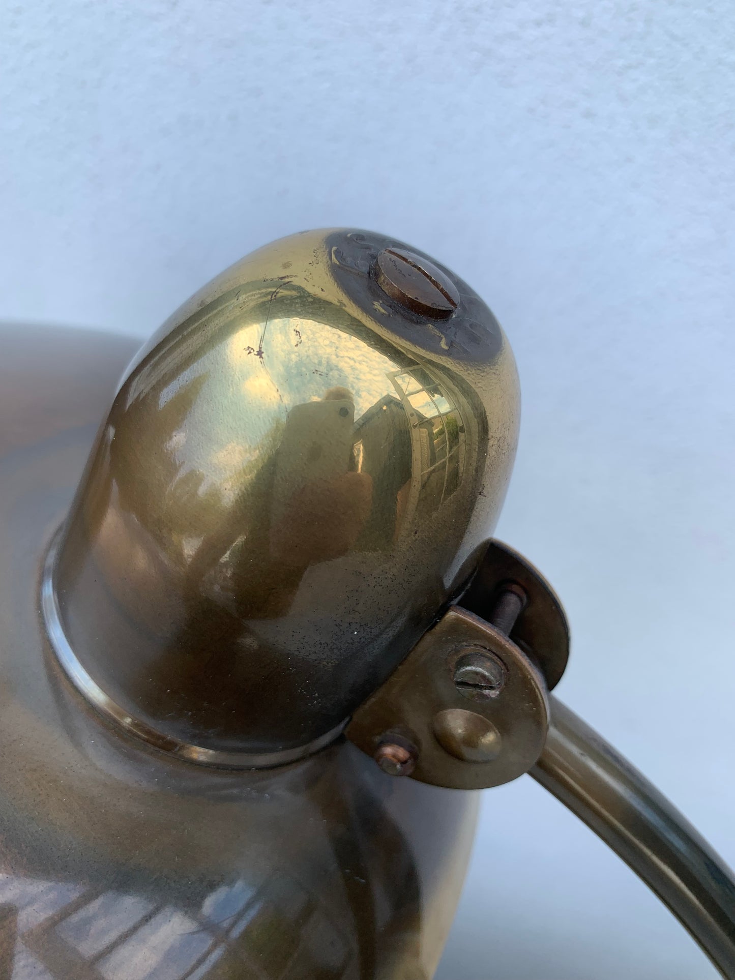 Escolux messing lampe