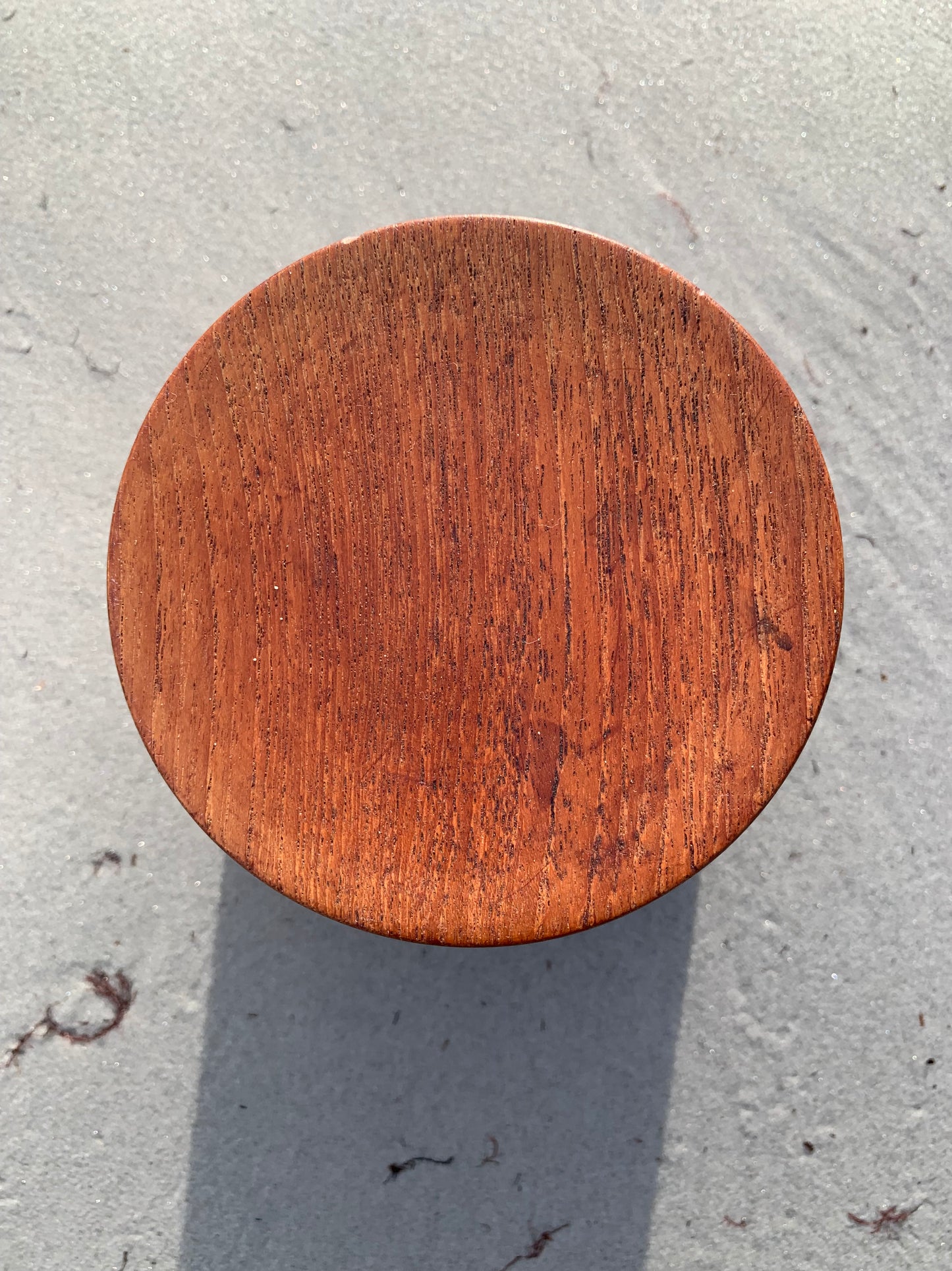 Teakholzdose mit Deckel – dänisches Design