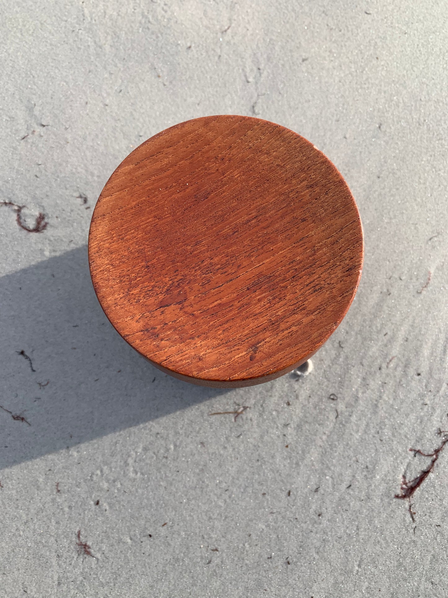 Teakholzdose mit Deckel – dänisches Design