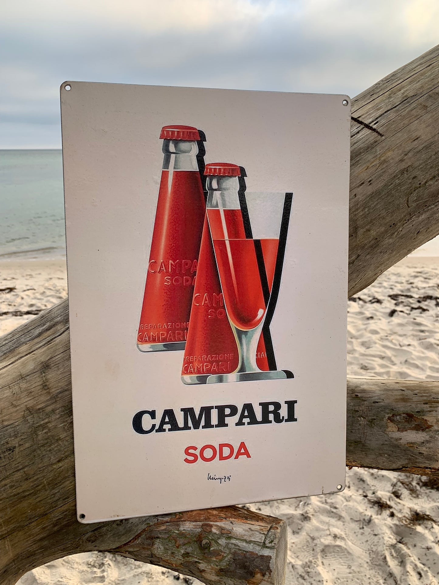 Campari-Werbeschild