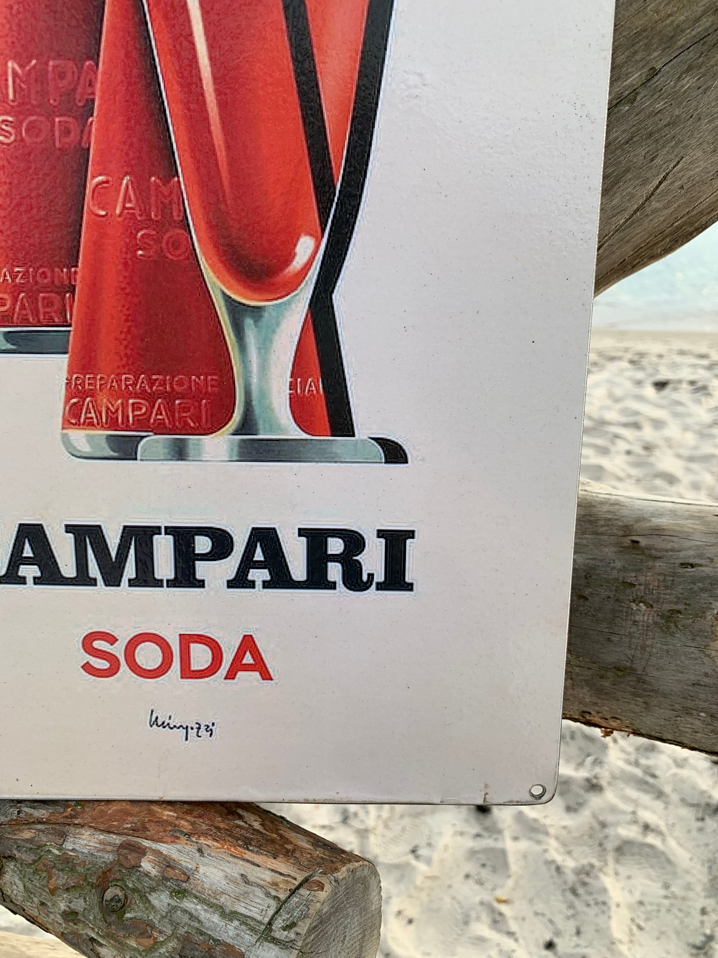 Campari-Werbeschild