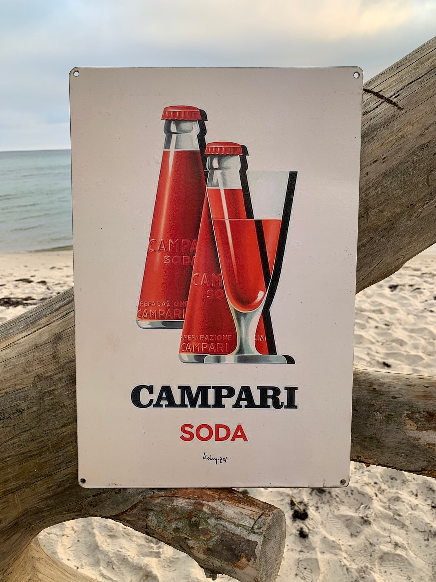 Campari-Werbeschild