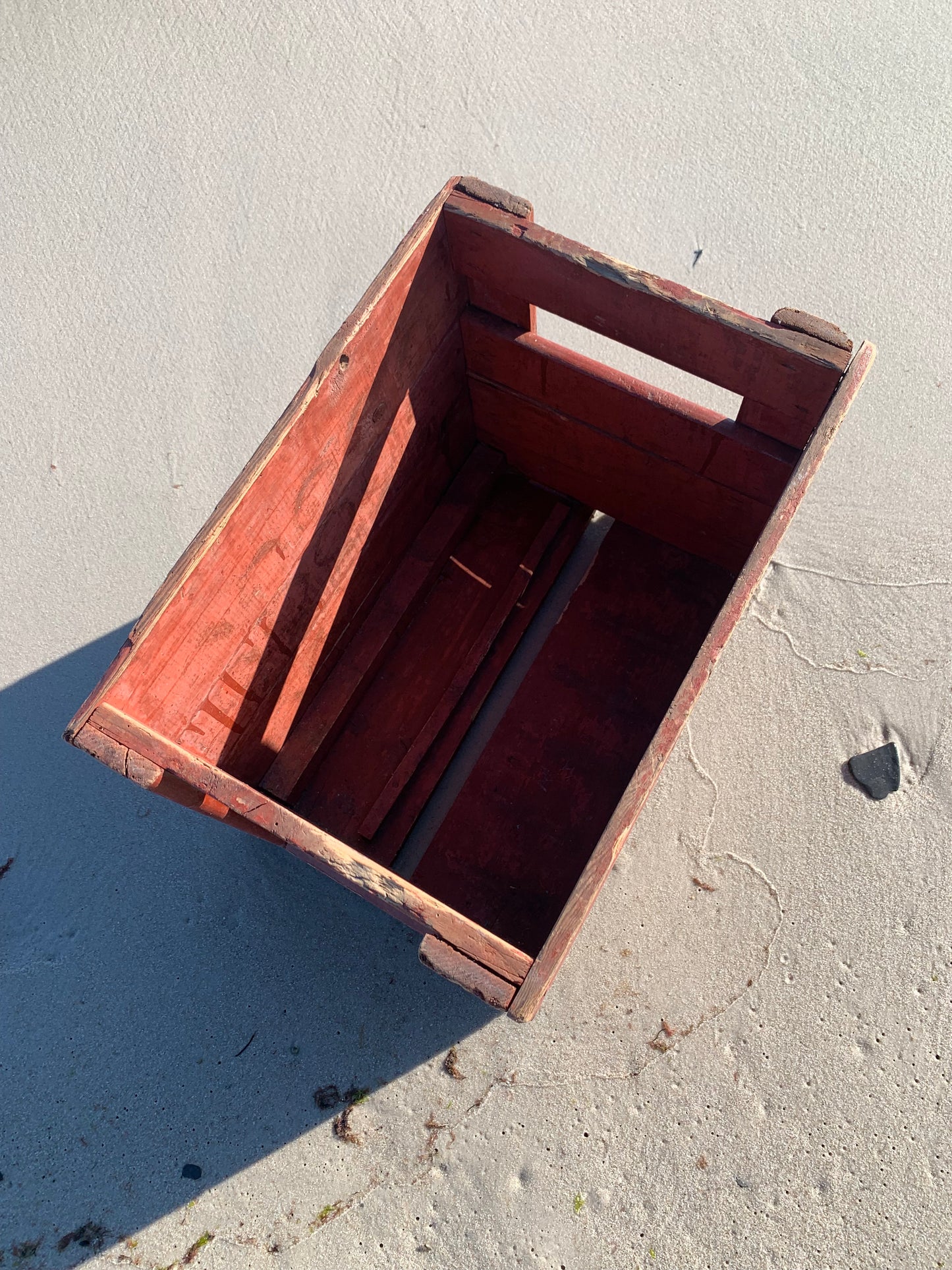 Alte Carlsberg-Bierkiste