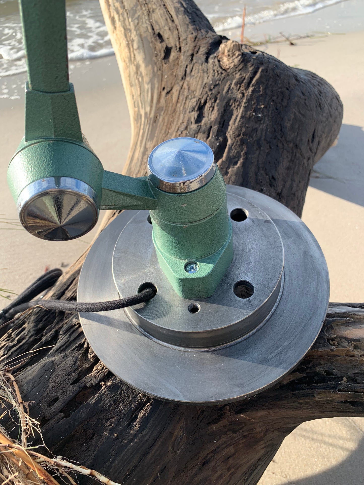 Jieldé Tischlampe - Grüner Hammerlack