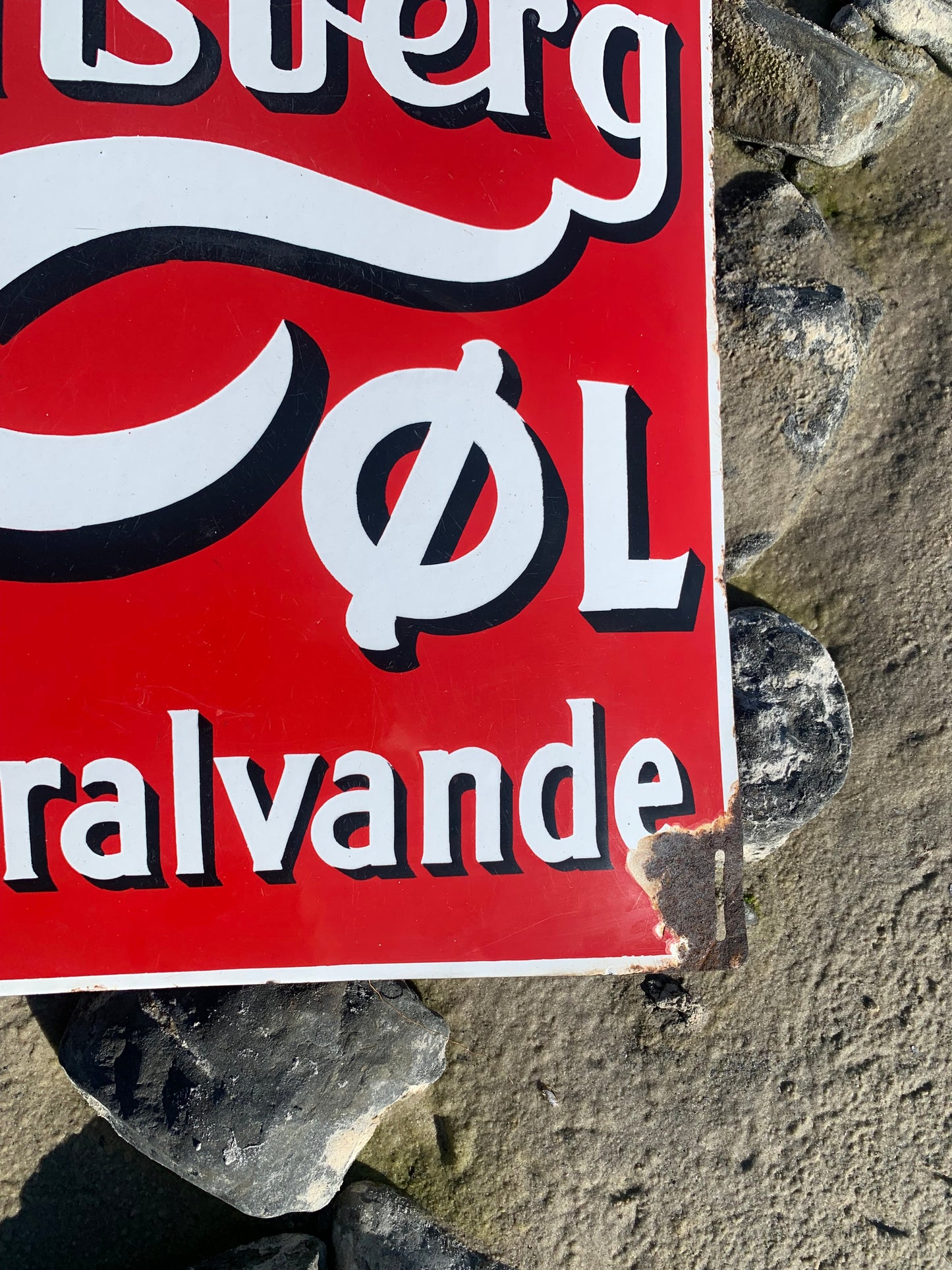 Carlsberg-Emailschild