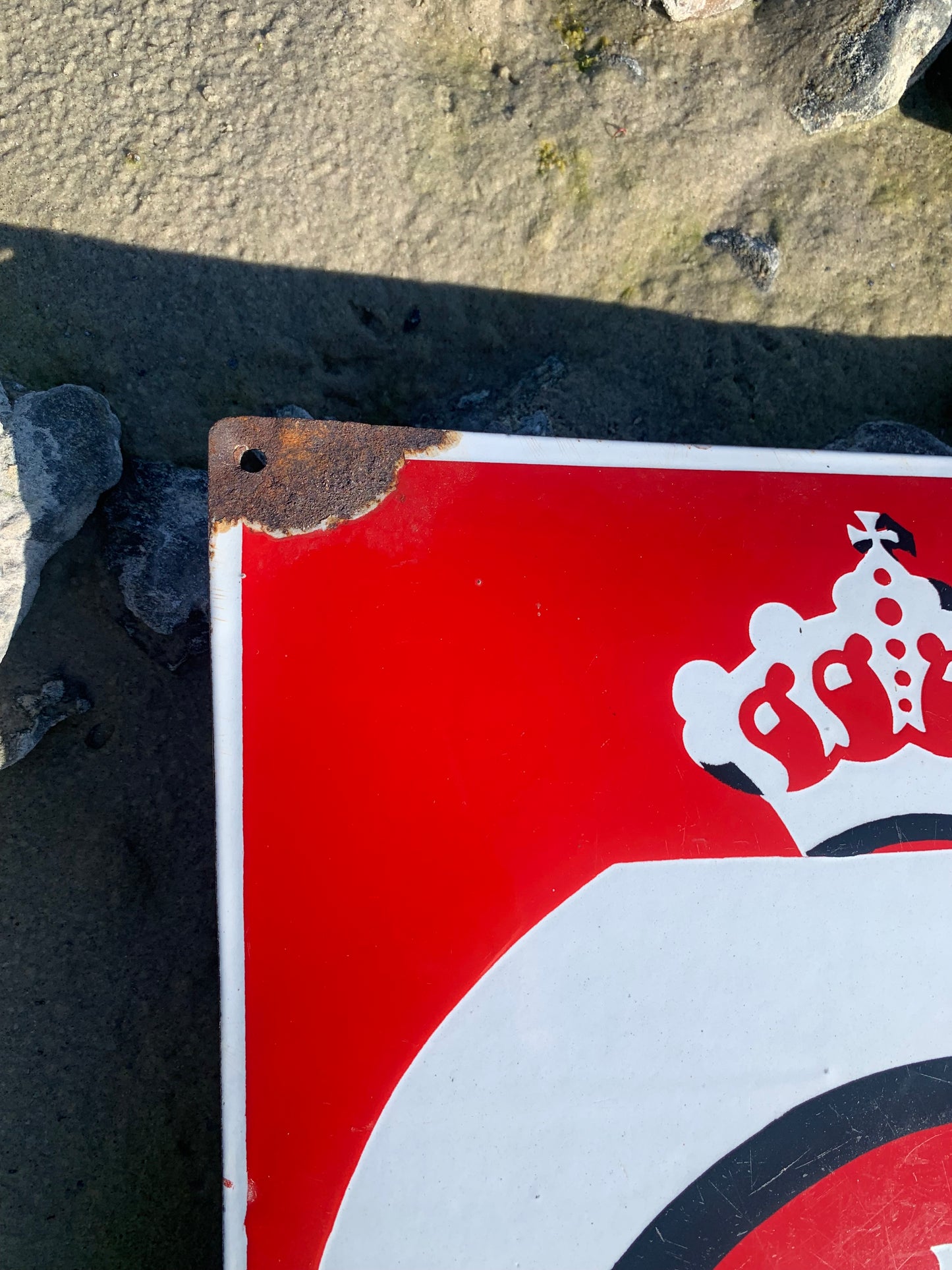Carlsberg-Emailschild