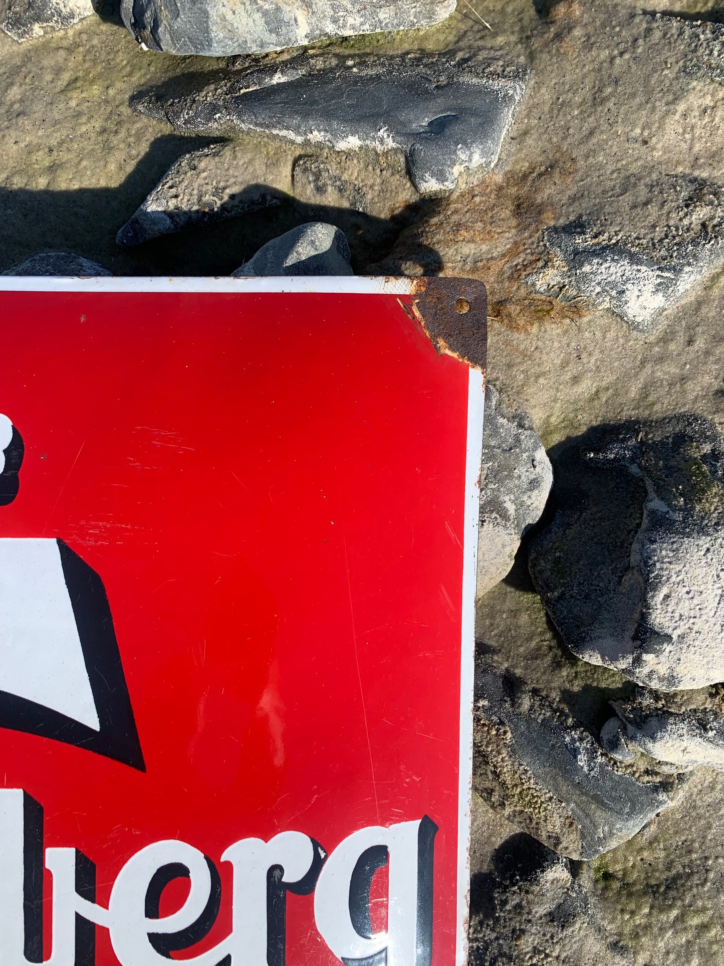 Carlsberg-Emailschild