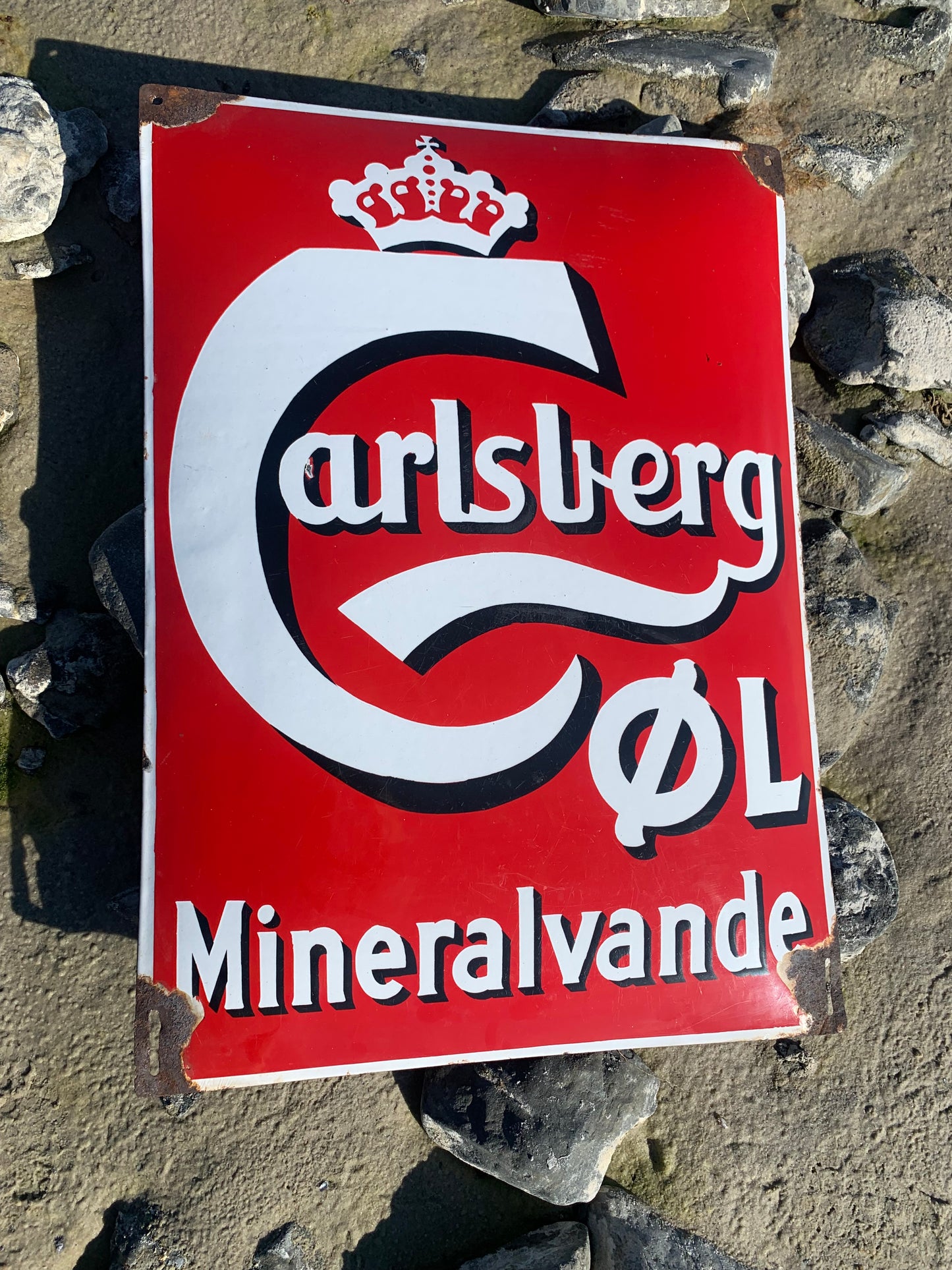 Carlsberg-Emailschild