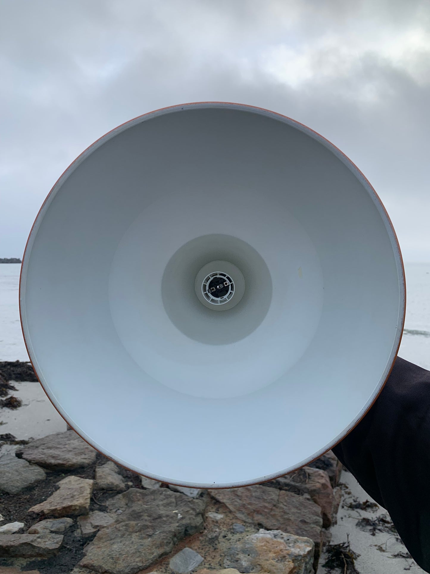 Werkstattlampe - Orange