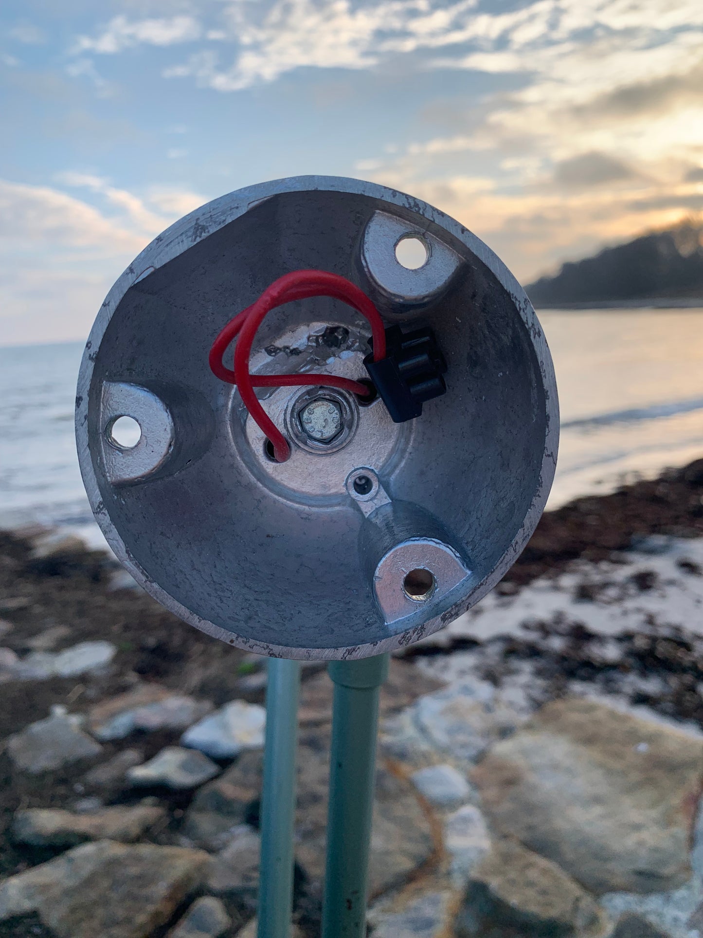 Jieldé Wand-/Deckenleuchte mit zwei Armen - Grün