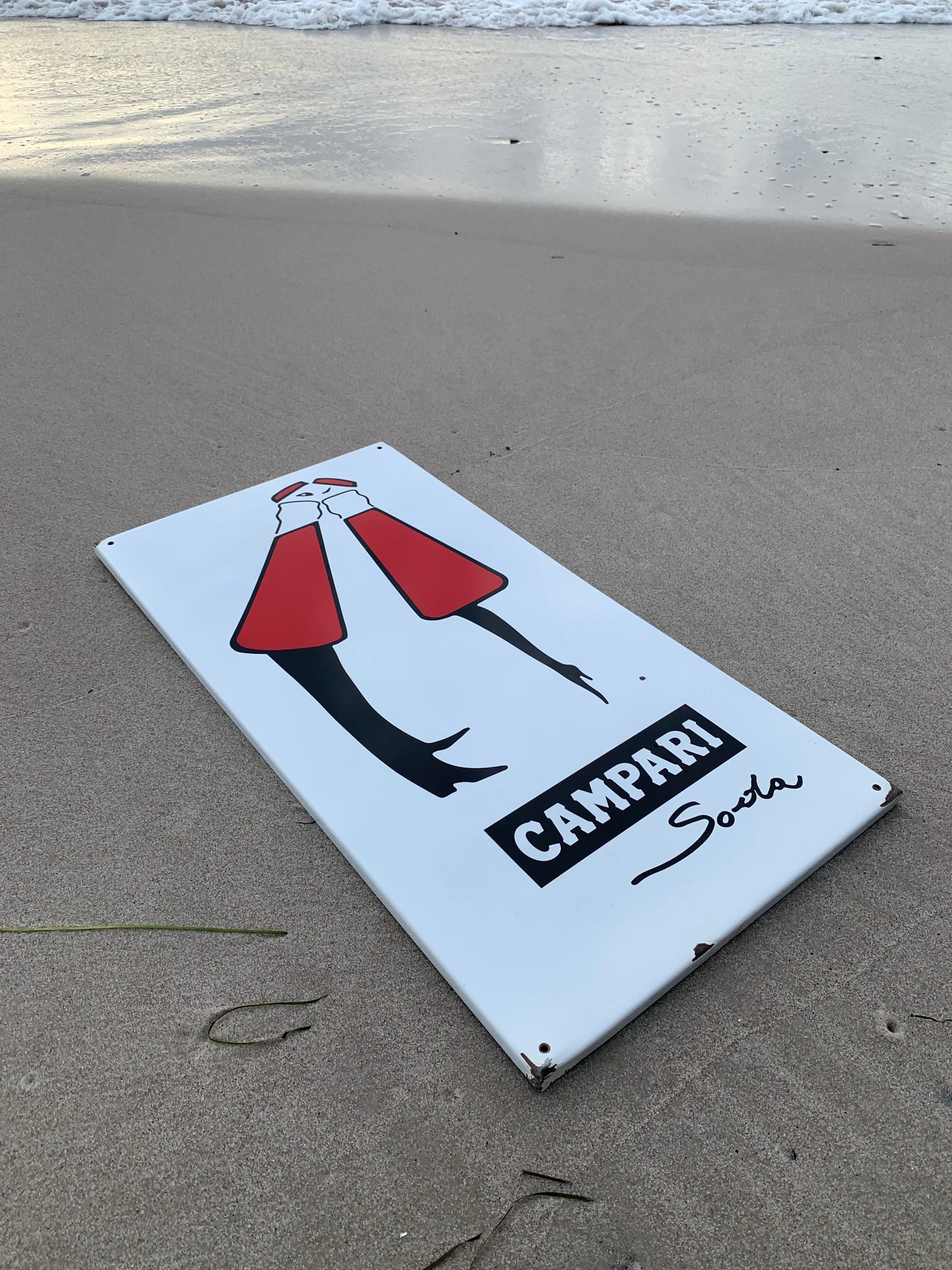 Campari-Emailschild