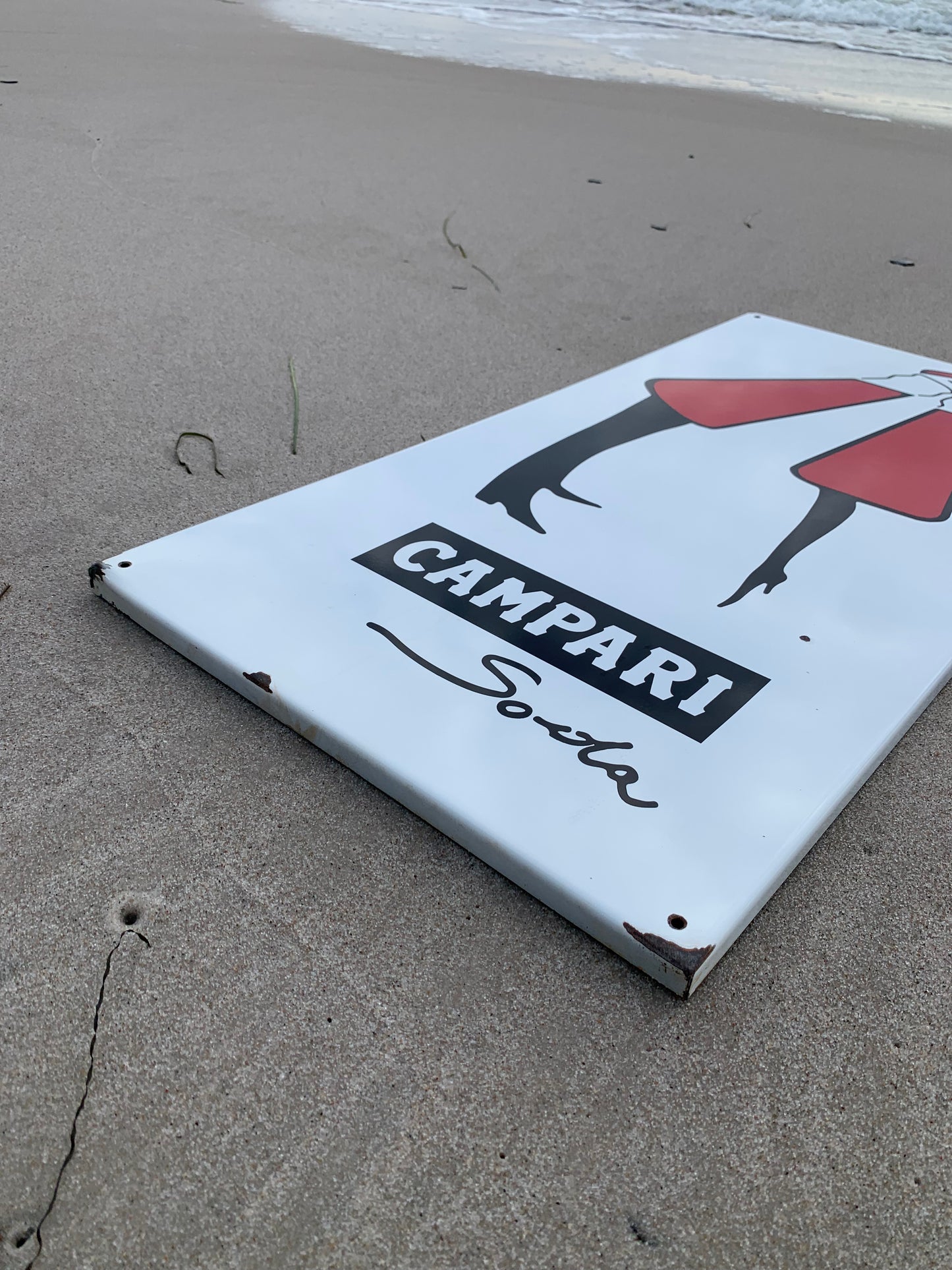 Campari-Emailschild