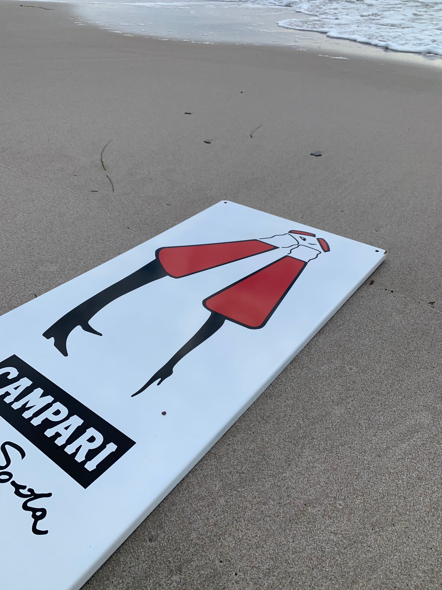 Campari-Emailschild