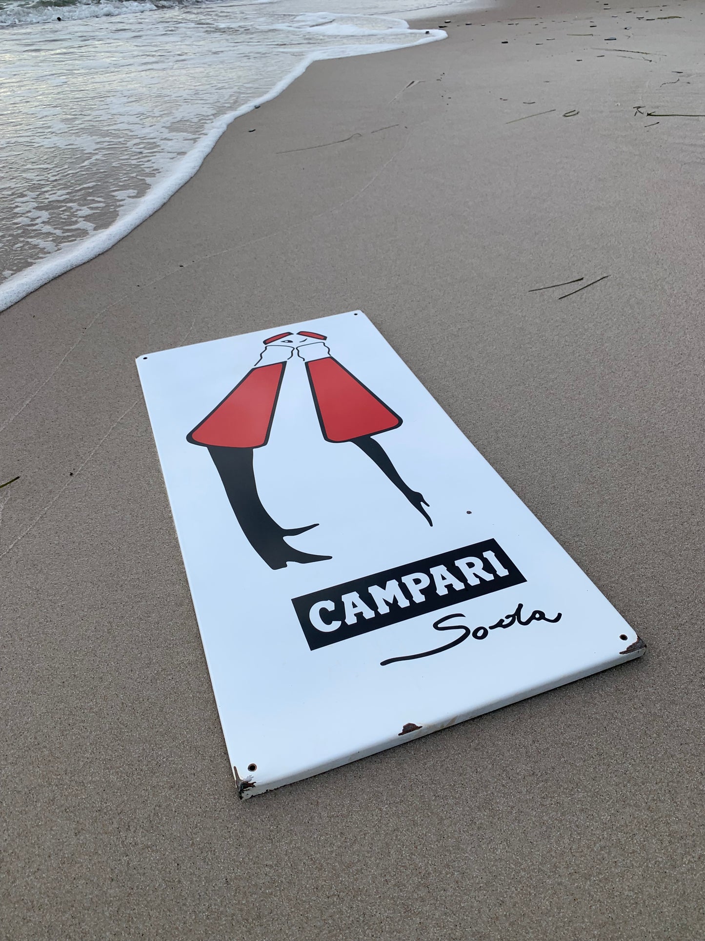 Campari-Emailschild