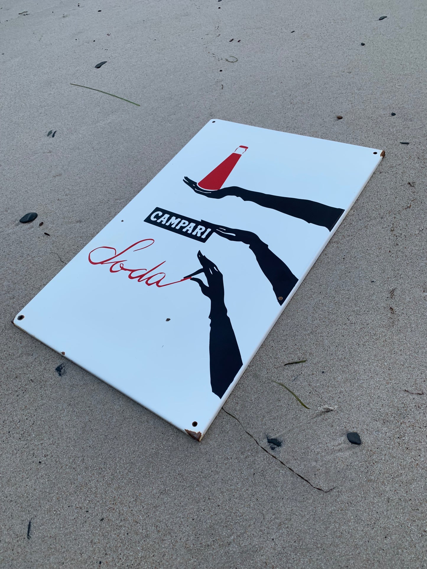 Campari-Emailschild