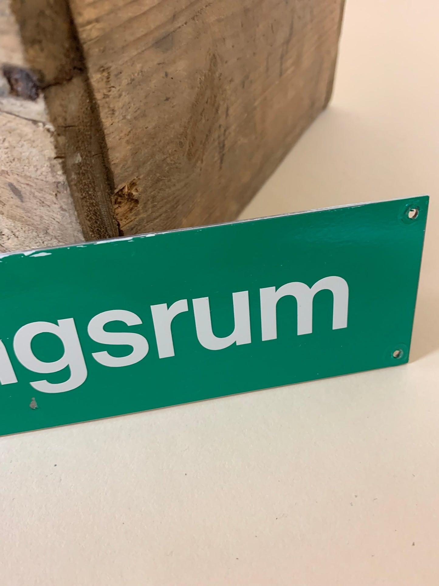 Zeichen - Sicherheitsraum