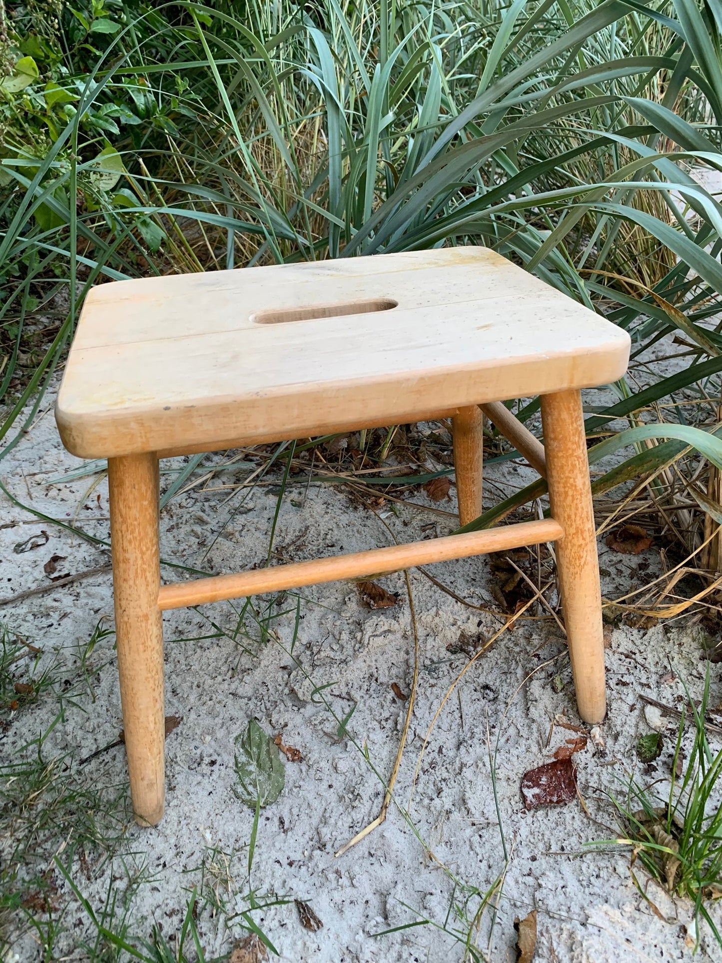 Hocker aus Holz