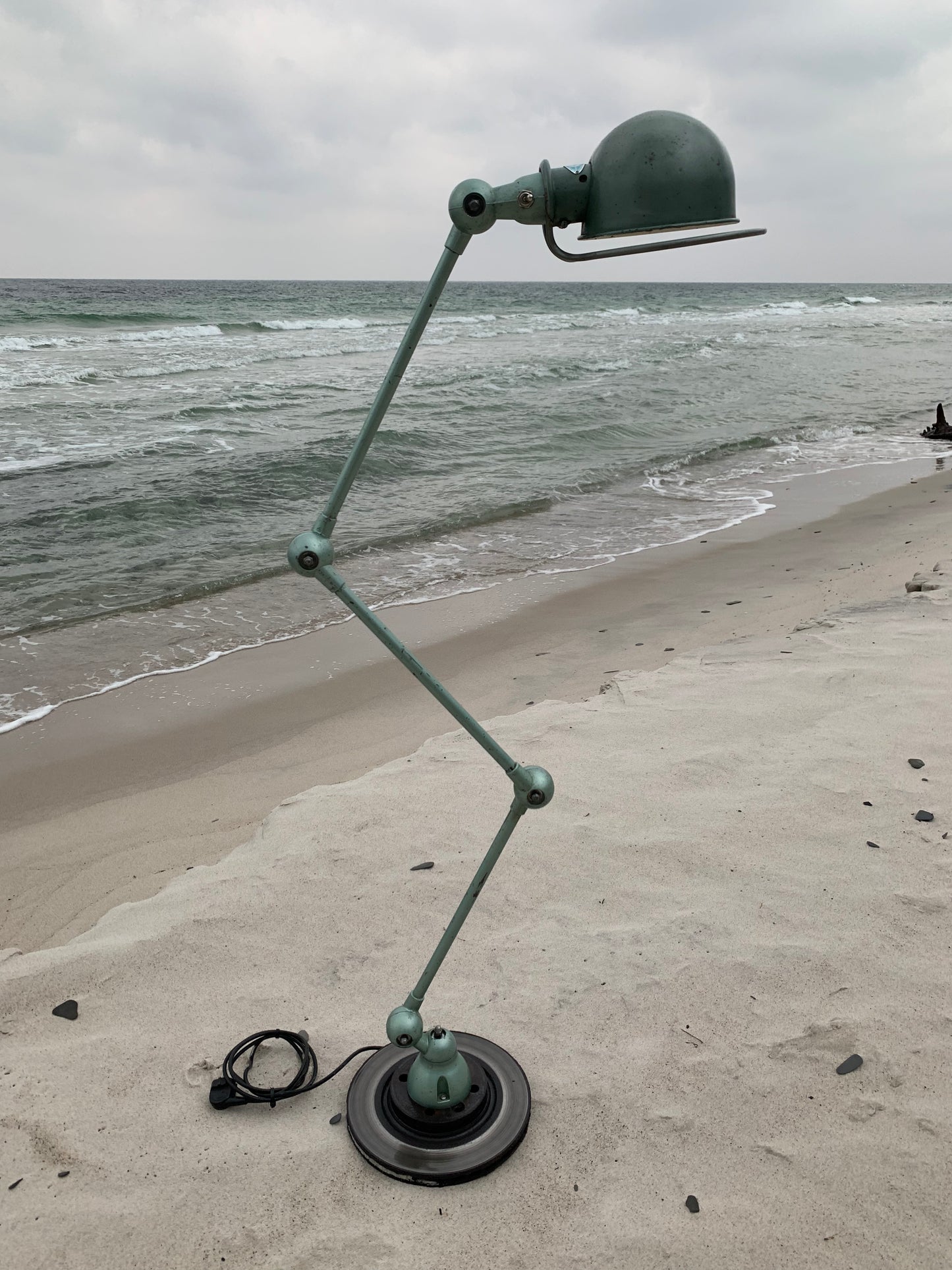 Jieldé Stehlampe mit 3 Armen - Grün