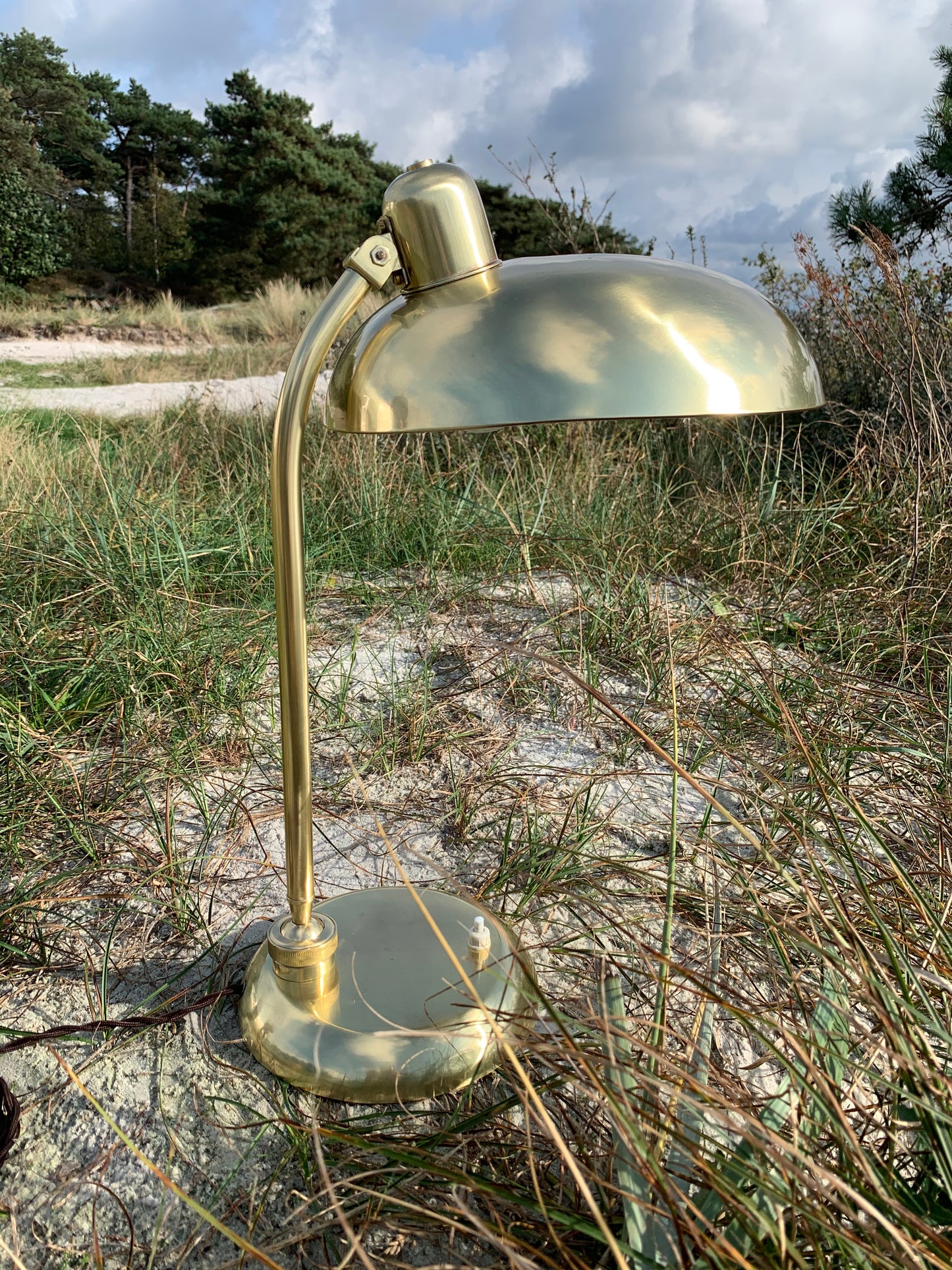 Italienische Messinglampe
