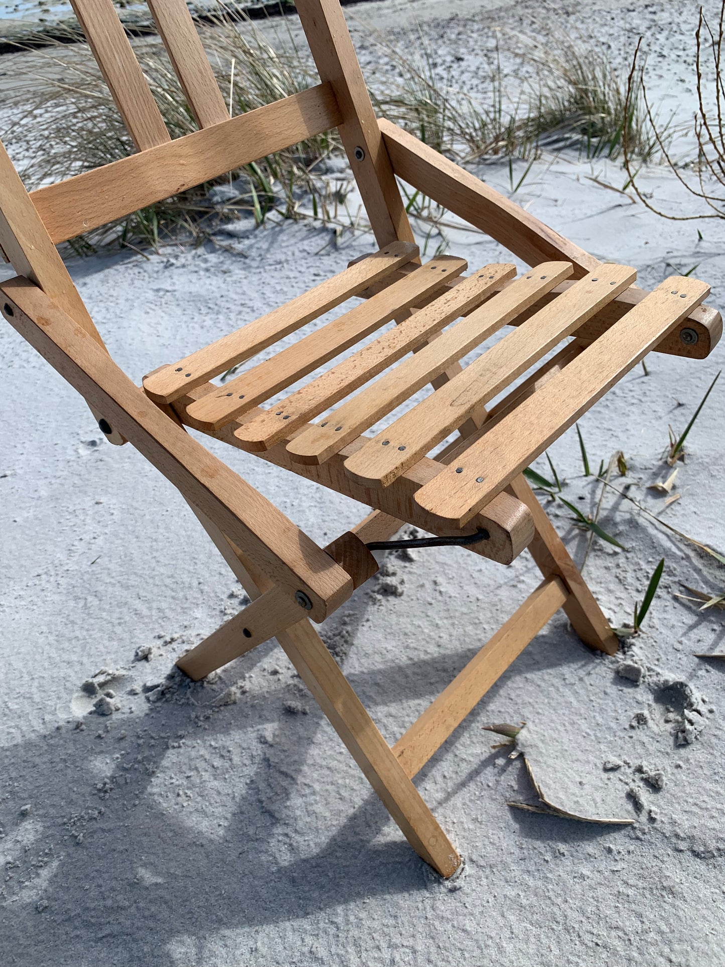 Kinderklappstuhl aus Holz