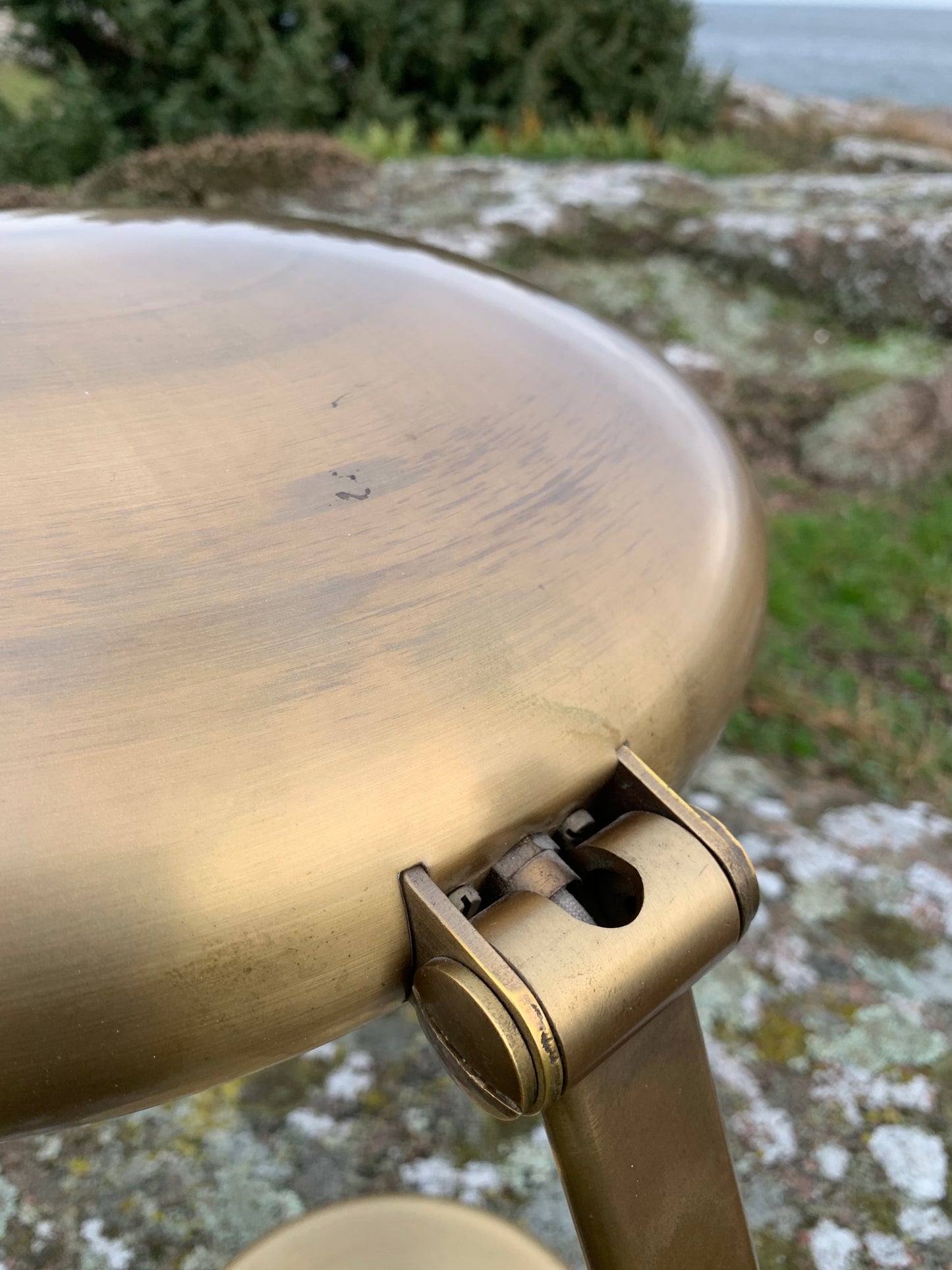 Koch & Lowy Vintage Lampe - Messing