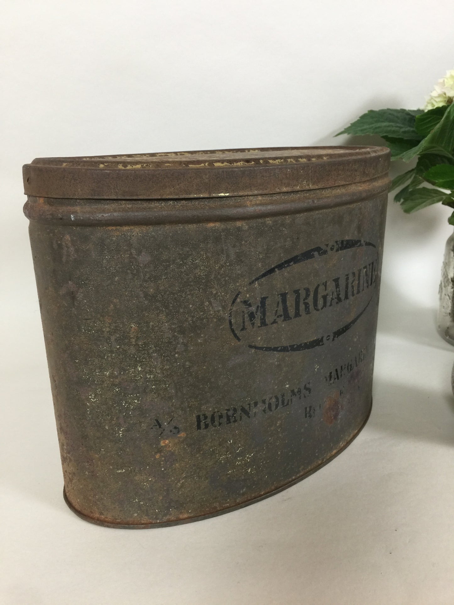 Margarinendose aus der Bornholmer Margarinefabrik
