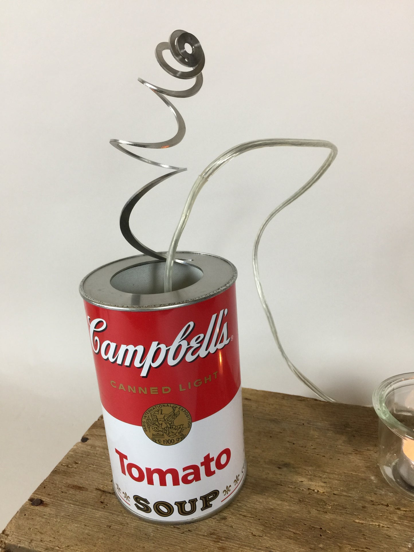 Tomatensuppenlampe... Ja, Sie haben richtig gelesen