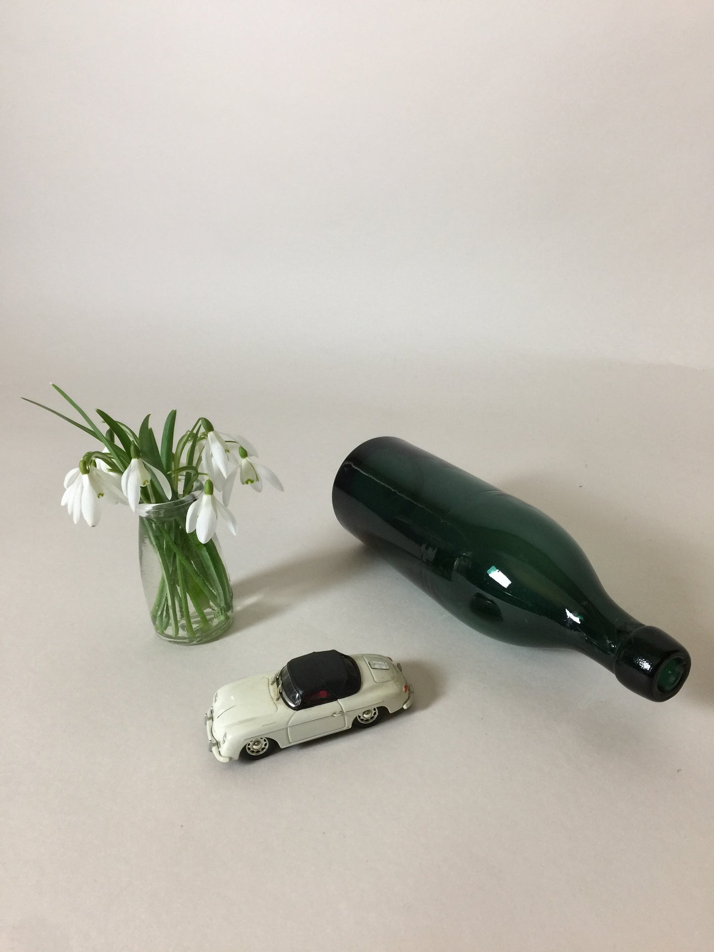 Schöne grüne Flasche