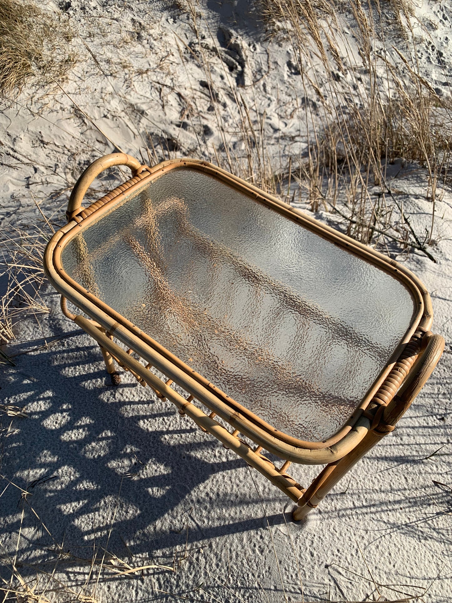 Tisch aus Bambus