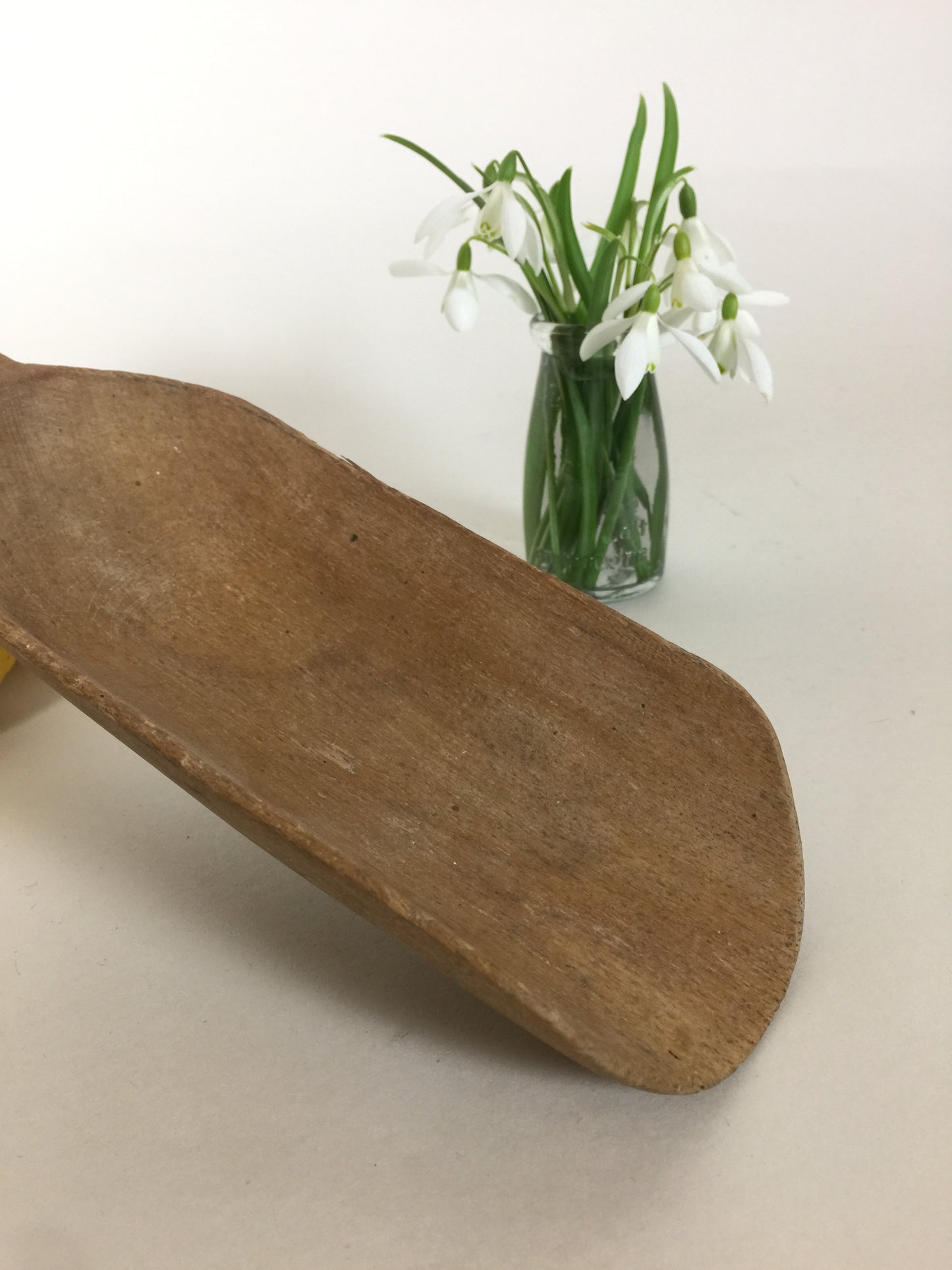 Schöner alter Holzlöffel