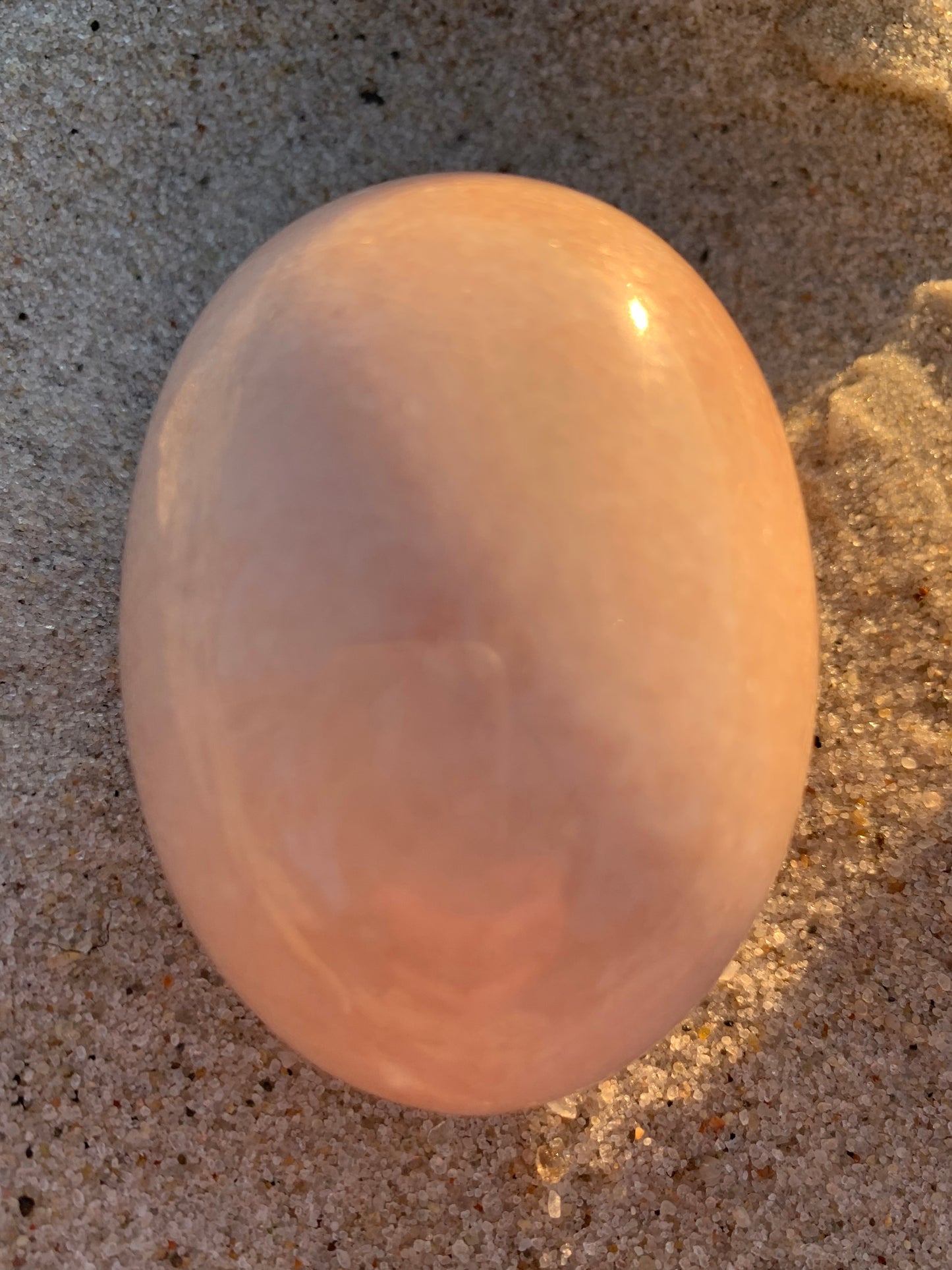 3 dekorative Eier aus Marmor