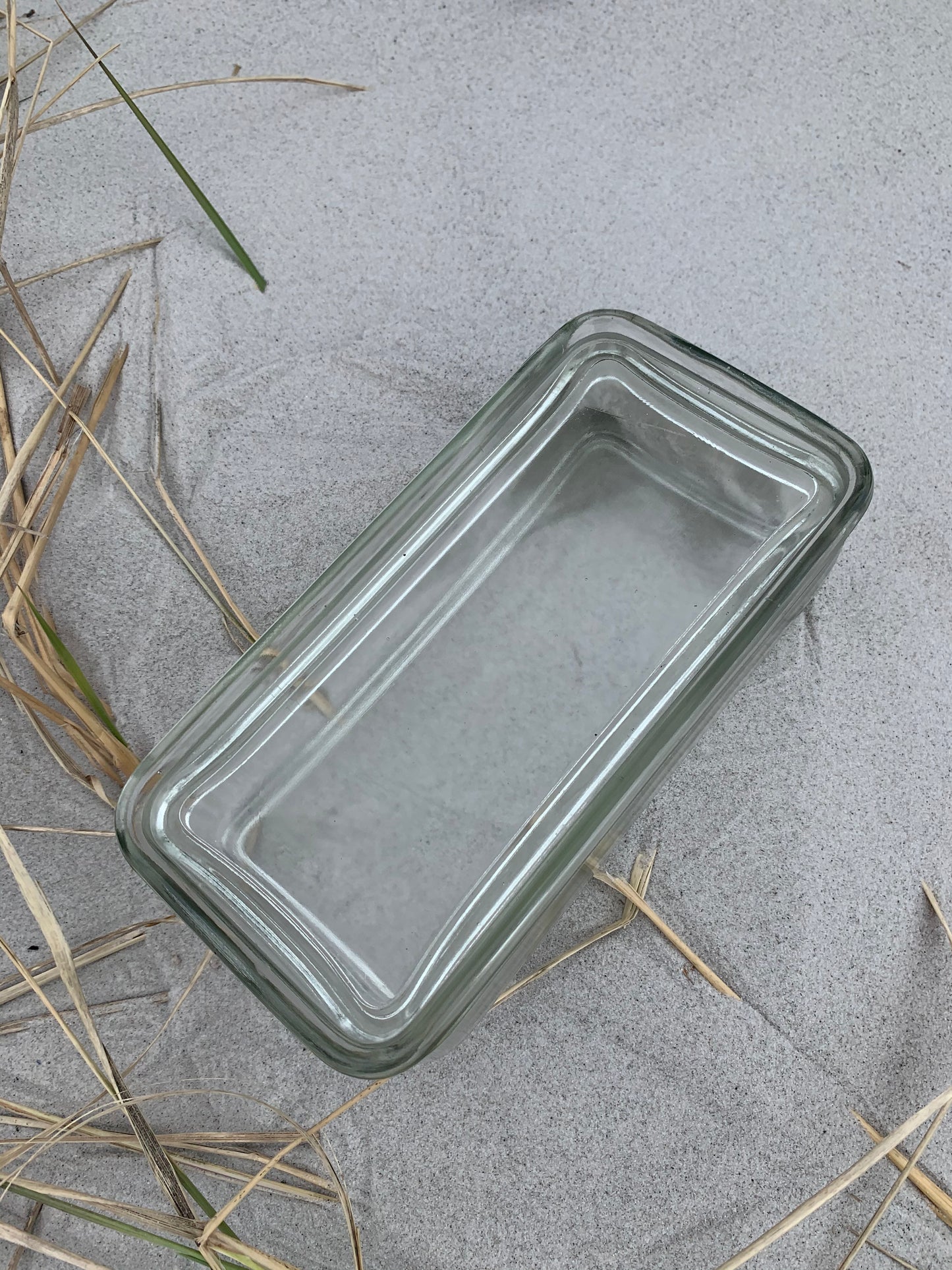 Glas mit Deckel