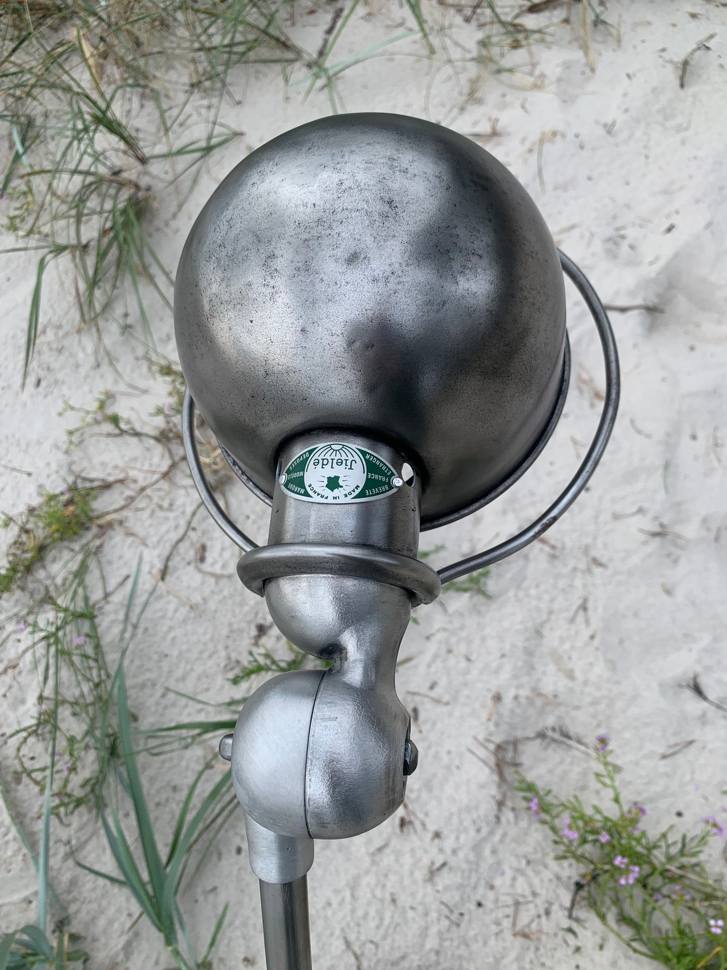 Jieldé Tischlampe mit gebogenem Arm