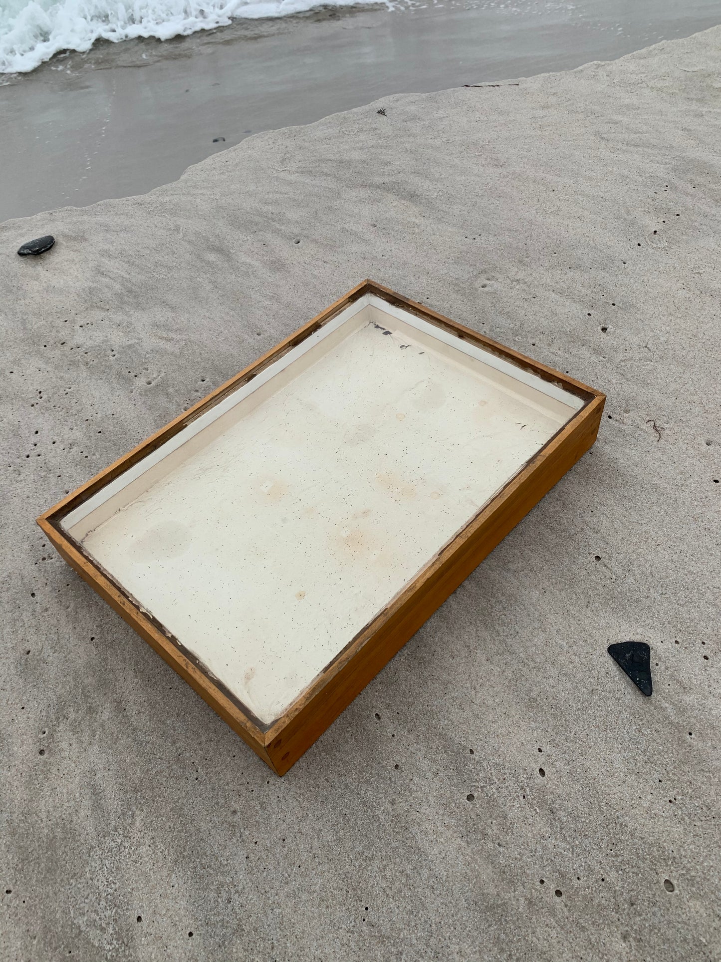 Vitrine aus Glas zum Ausstellen und Aufbewahren