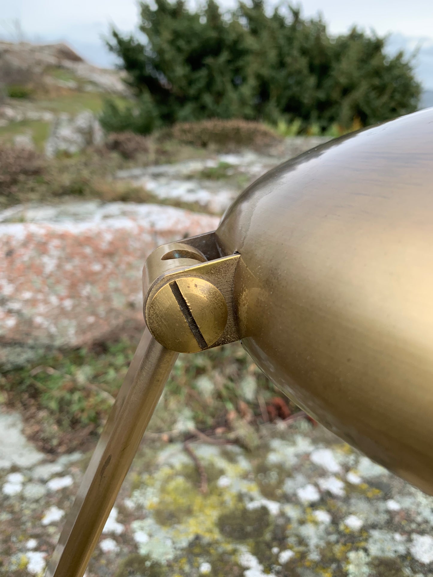 Koch & Lowy Vintage Lampe - Messing