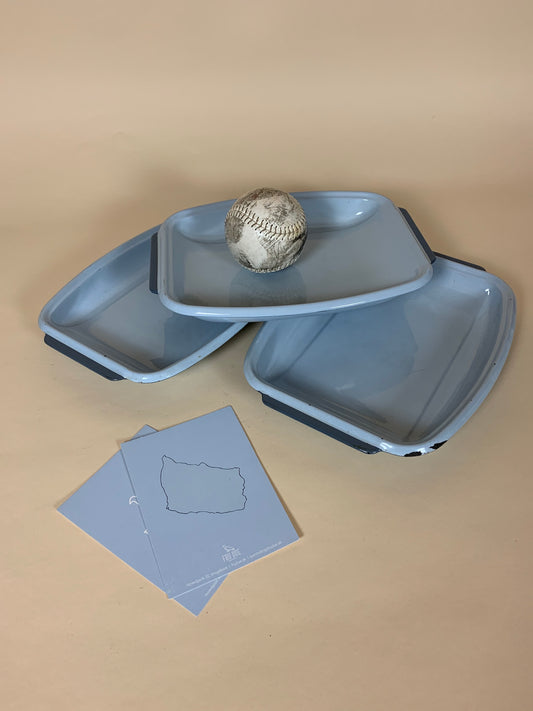 Emailleschale in schöner hellblauer Farbe - Der Preis gilt pro STCK.