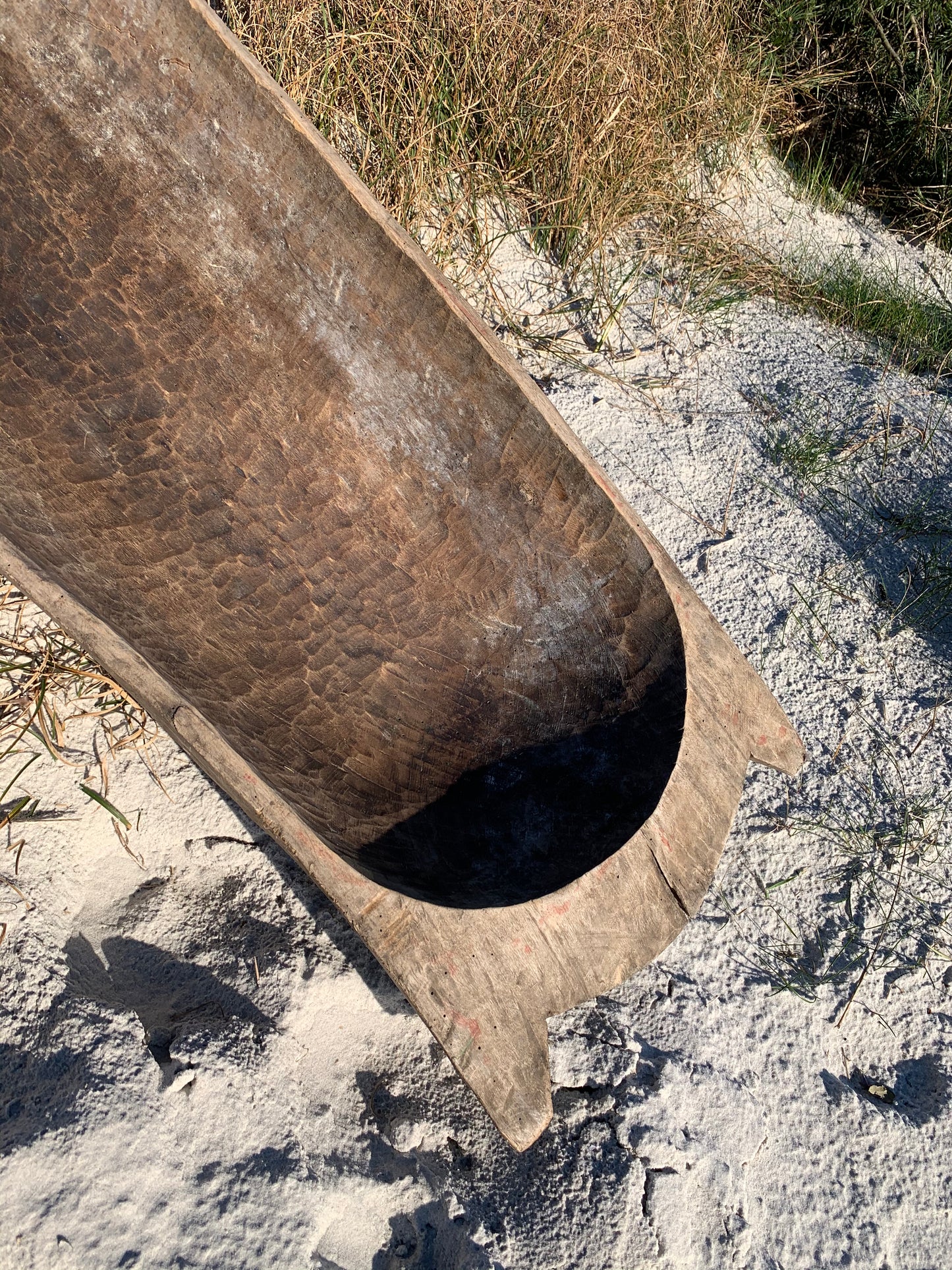 Sehr große Außensohle