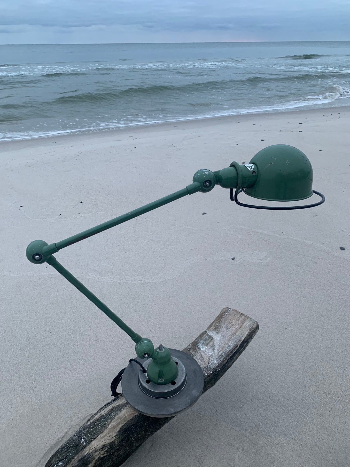 Jieldé Tisch-/Wandlampe mit zwei Armen - Grün