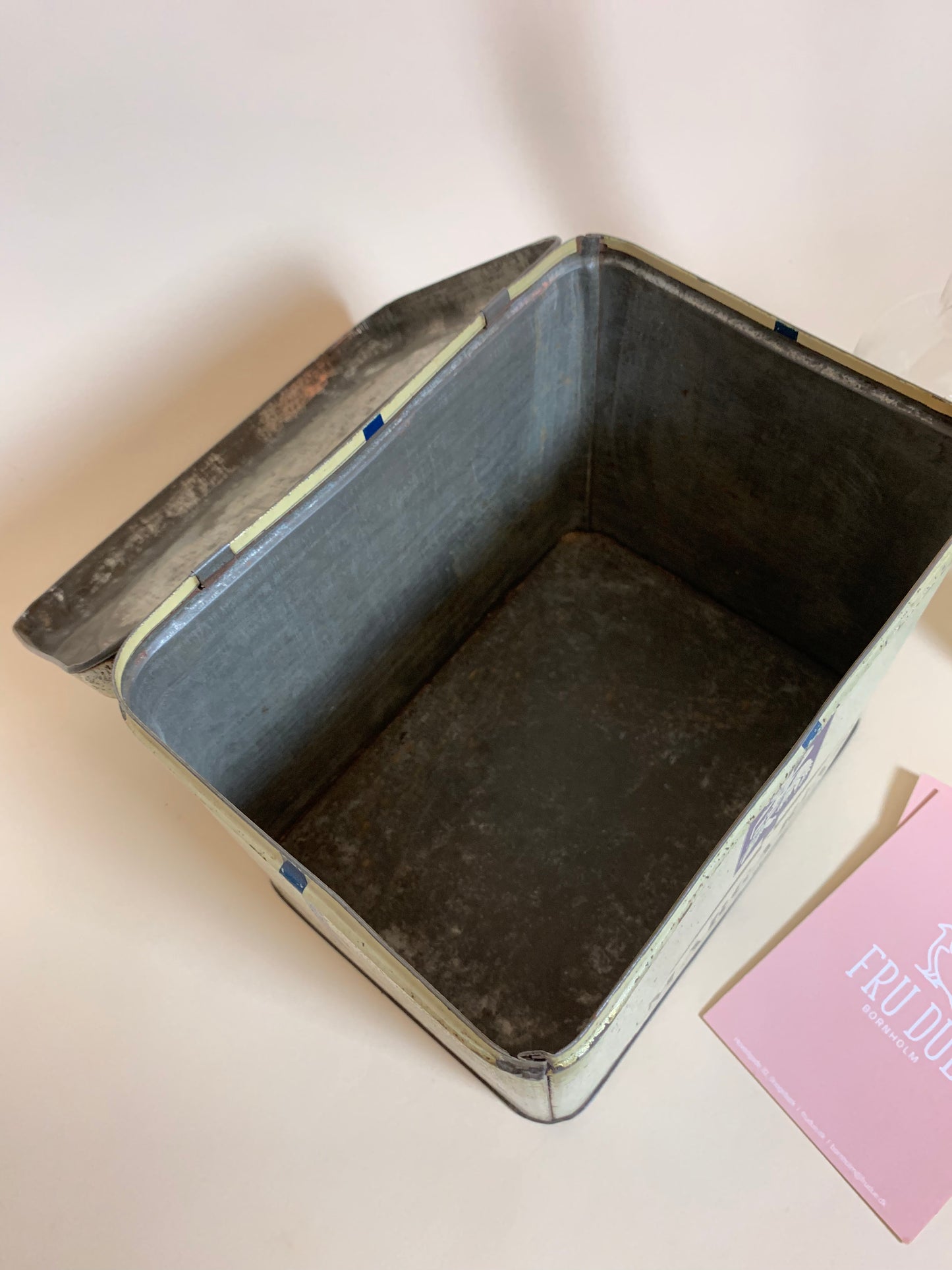 Schöne alte Margarinedose aus Sønderborg