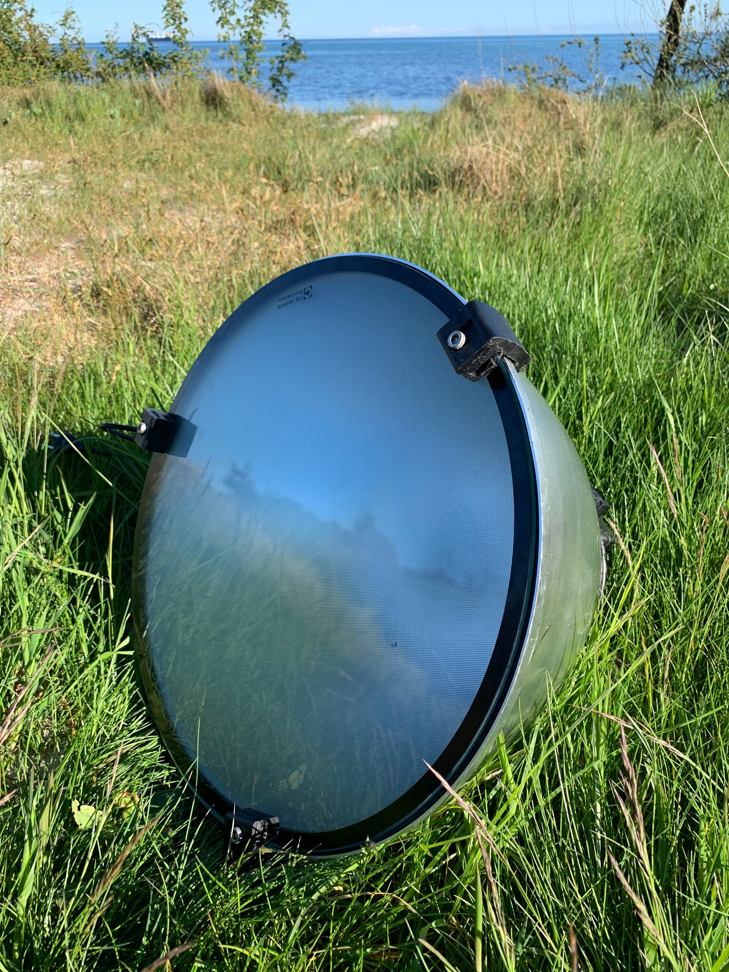 Große Industrielampe