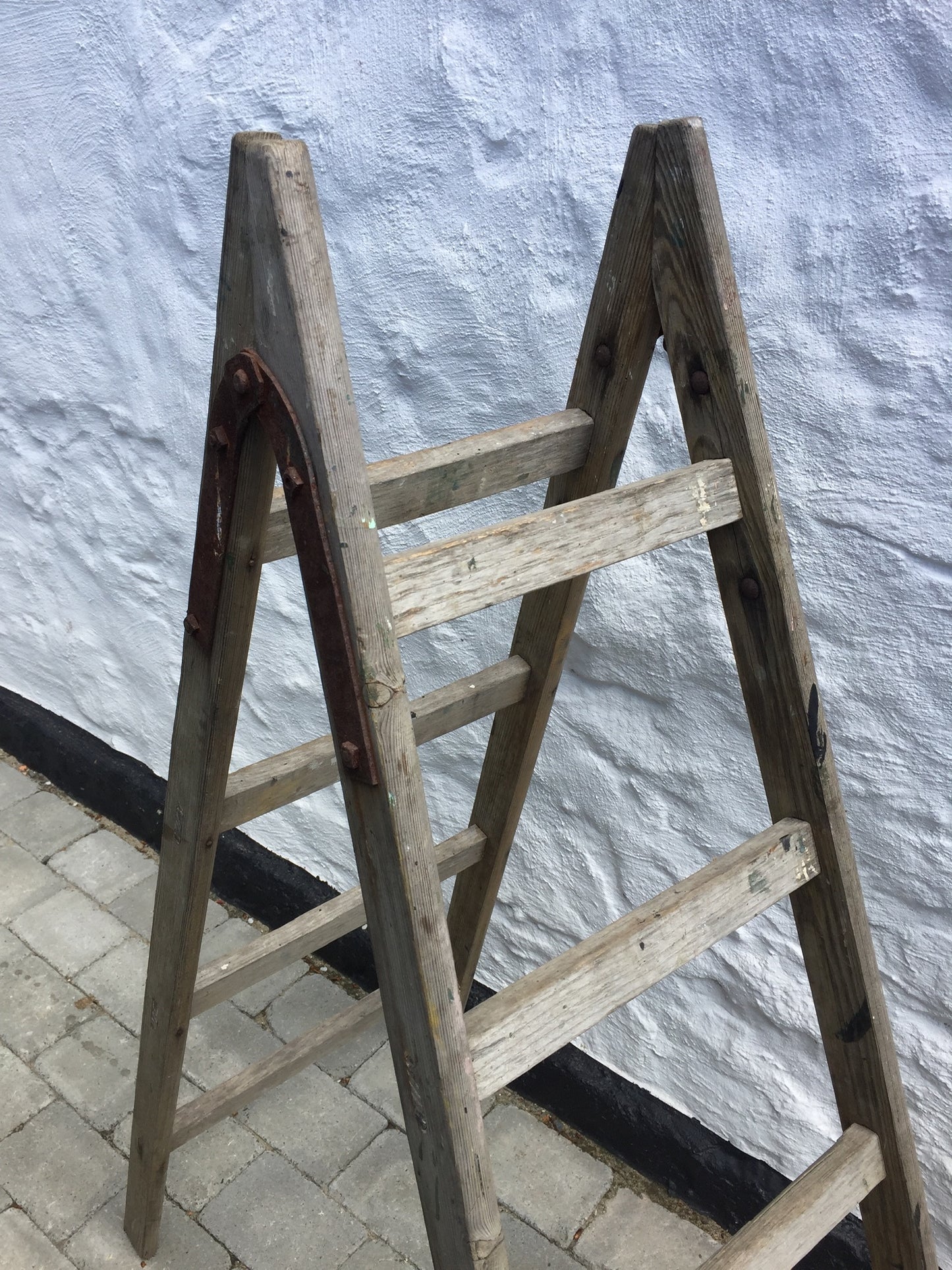 Leiter mit schöner Patina